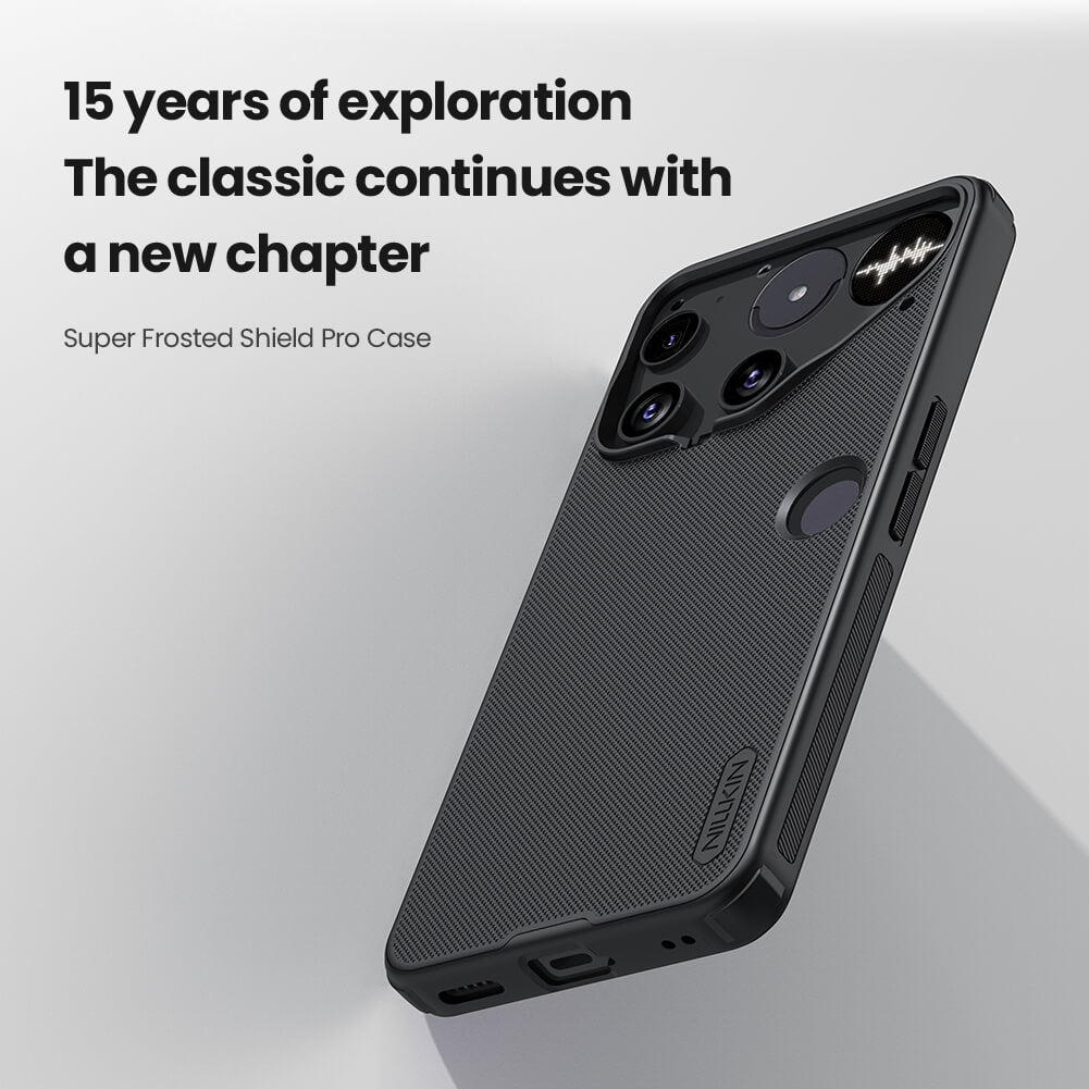 Nillkin® Slim Matte Series case Compatible for Nothing Phone 3 (3), Shockproof and Scratch-Resistant, Lightweight Case
