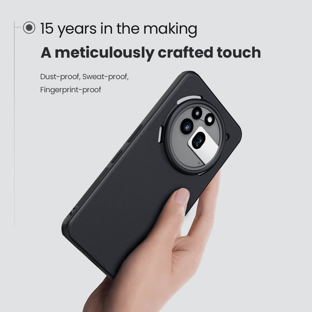 Nilkin® Slim Matte Series case Compatible for Nothing Phone 3A Pro (3a pro), Shockproof and Scratch-Resistant, Lightweight Case for (Black, Nothing Phone 3A-Pro)