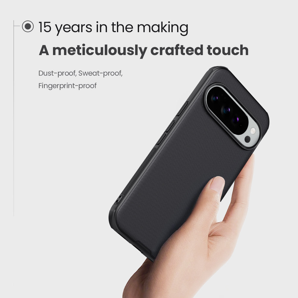 Nilkin® Slim Matte Series case for Google Pixel 10/10 Pro, Shockproof and Scratch-Resistant, Lightweight Case for (Pixel10 & 10 Pro) (Pixel 10/10 Pro) Black