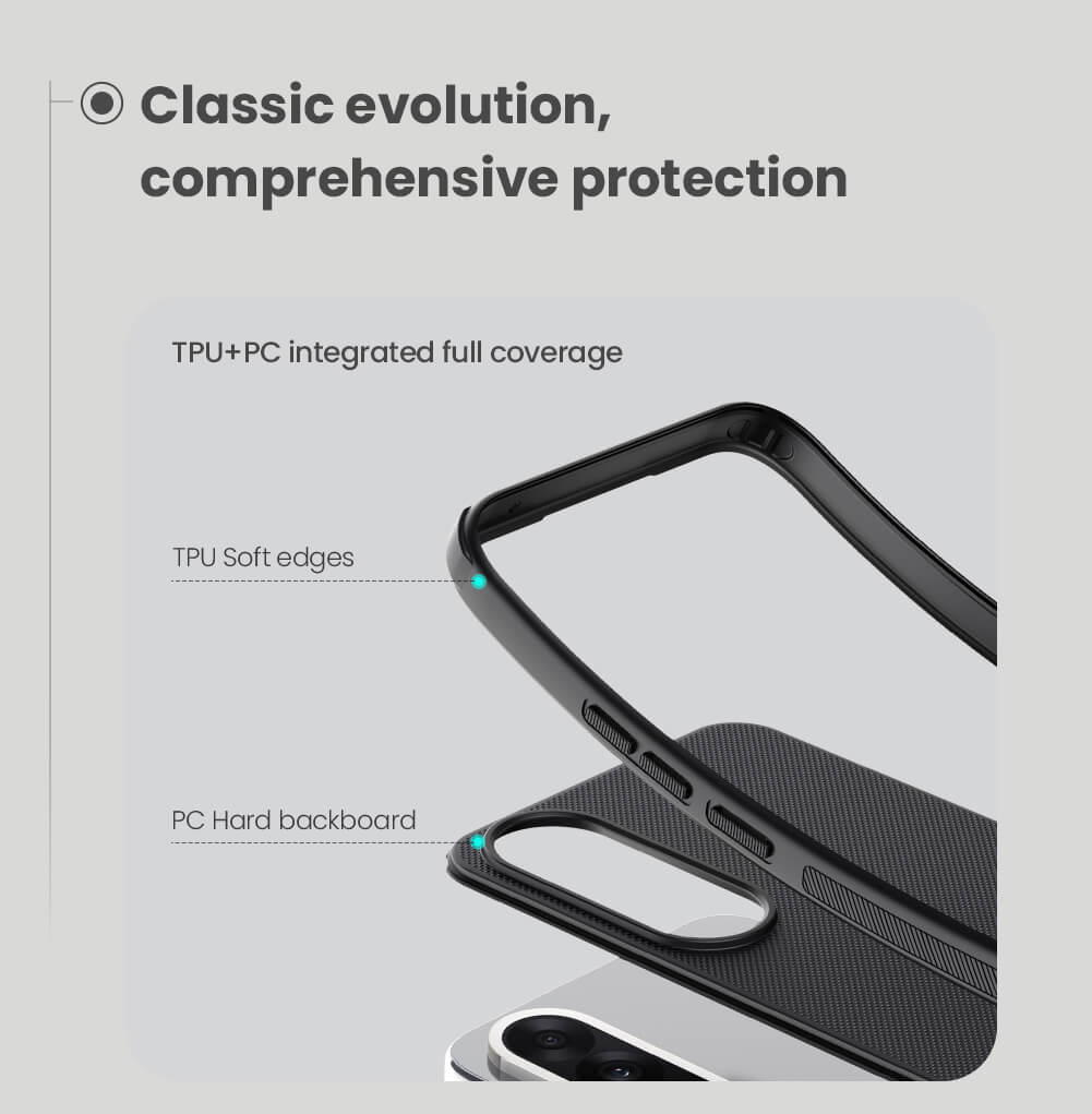 Nilkin® Slim Matte Series case for OnePlus Nord 5 (1+ nord 5), Shockproof and Scratch-Resistant, Lightweight Case for (Black, Nord 5)