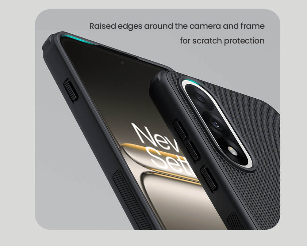 Nilkin® Slim Matte Series case for OnePlus Nord 5 (1+ nord 5), Shockproof and Scratch-Resistant, Lightweight Case for (Black, Nord 5)