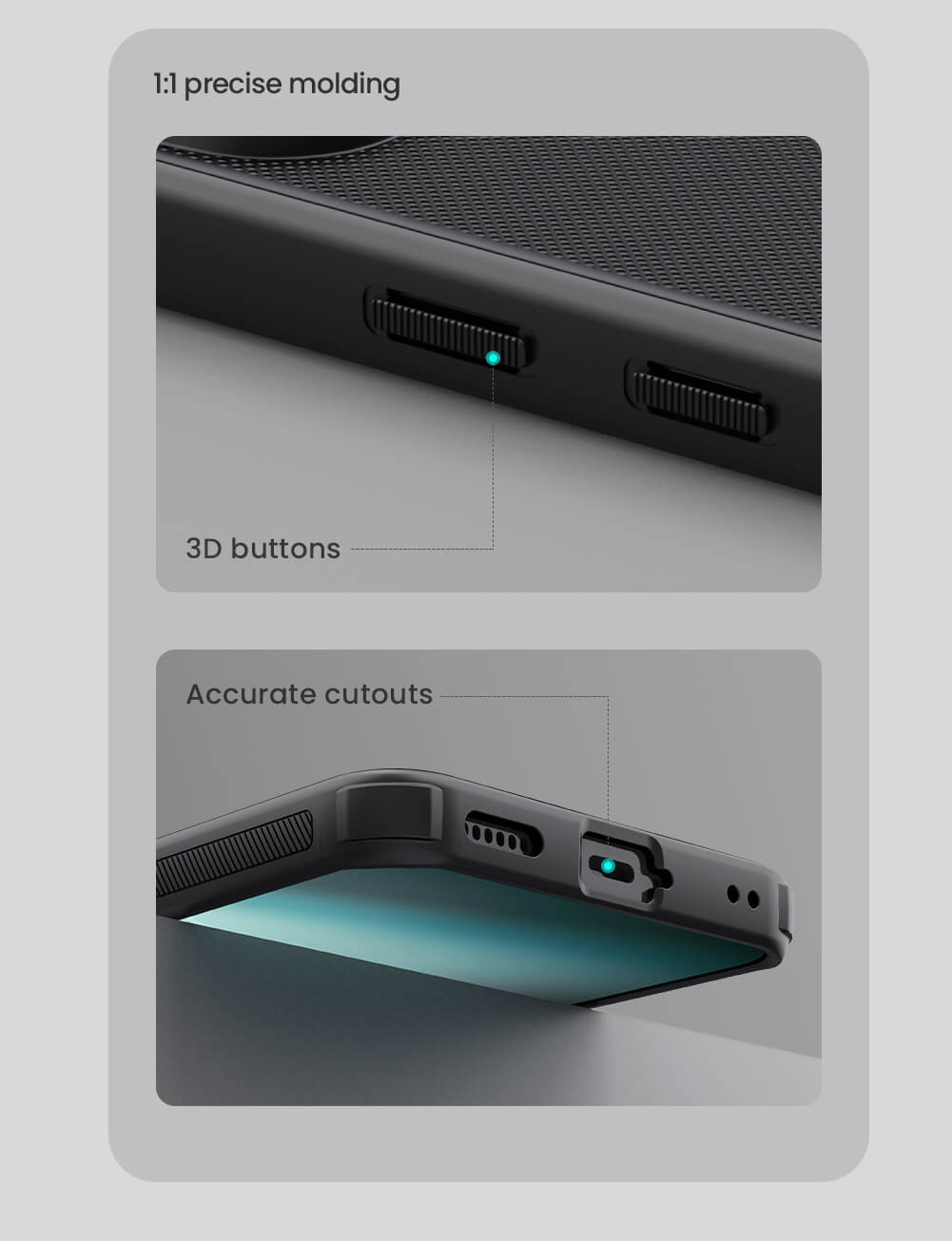 Nillkin® Slim Matte Series case Compatible for Nothing Phone 3 (3), Shockproof and Scratch-Resistant, Lightweight Case