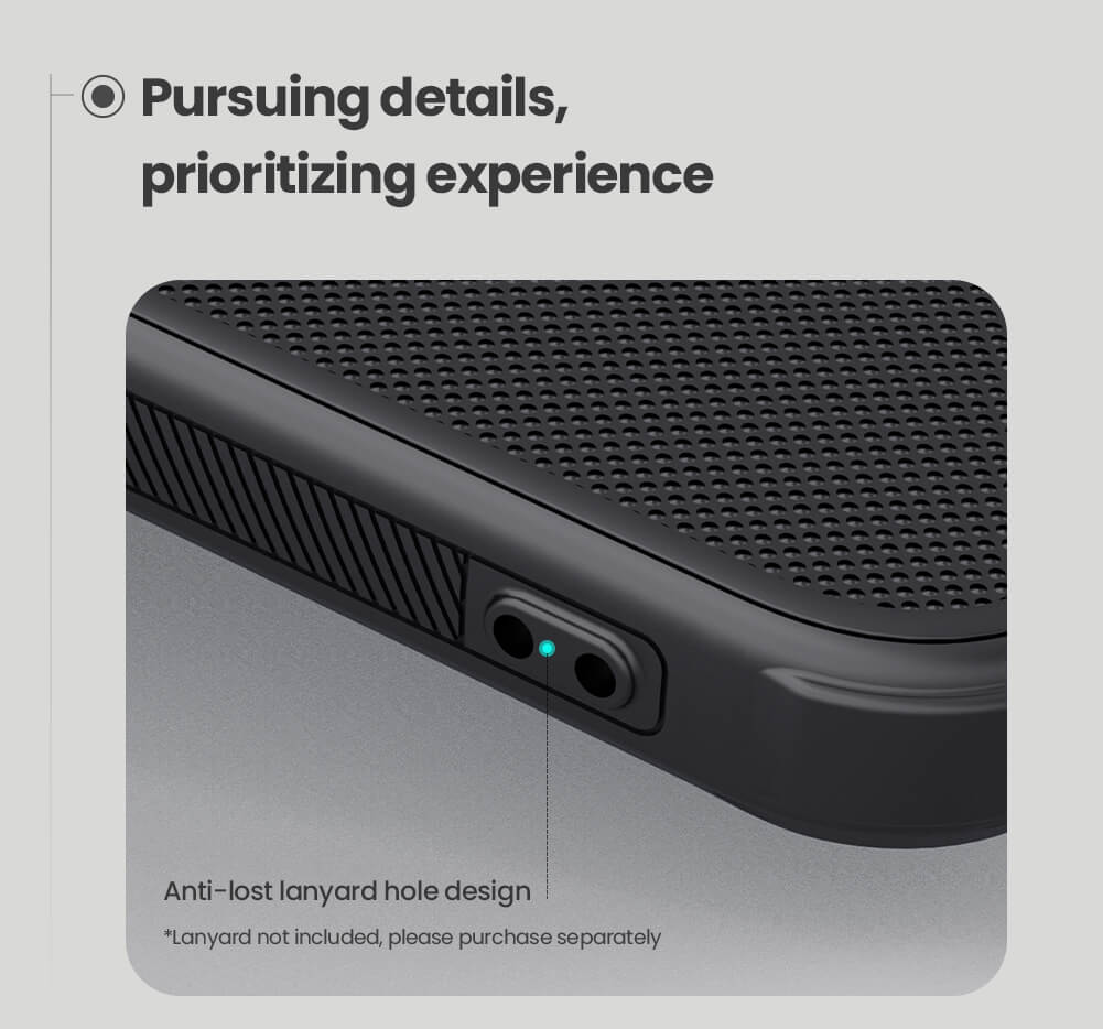 Nillkin® Slim Matte Series Case For iPhone 16E - (logo cut) Black