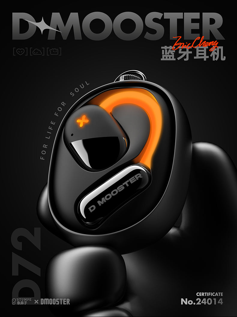 DMOOSTER D72 Open Ear Headphones (buds)
