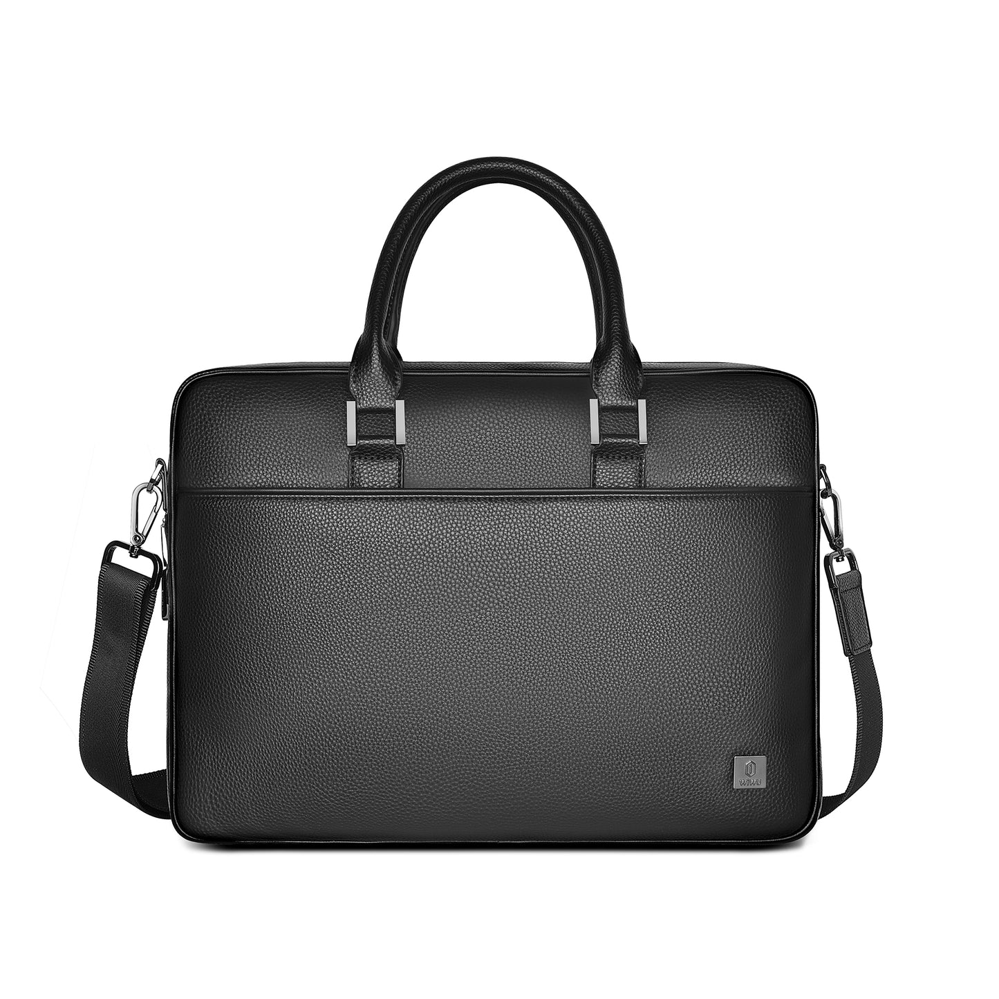 Anti Theft Master fingerprint Lock Briefcase PU Leather Laptop Carrying Bag