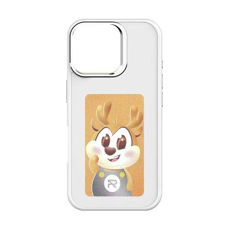 iPhone Series, Smart NFC Ink Screen Phone Case, Long-Lasting Imaging Display DIY Photo, Slim Shockproof Anti-Scratch Protective Cover