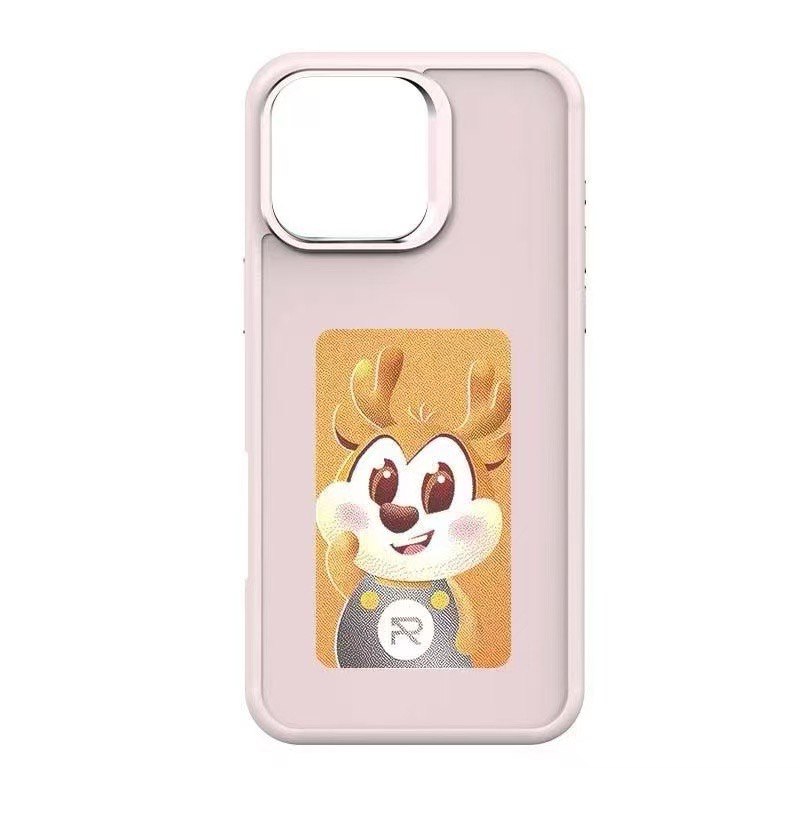 iPhone Series, Smart NFC Ink Screen Phone Case, Long-Lasting Imaging Display DIY Photo, Slim Shockproof Anti-Scratch Protective Cover