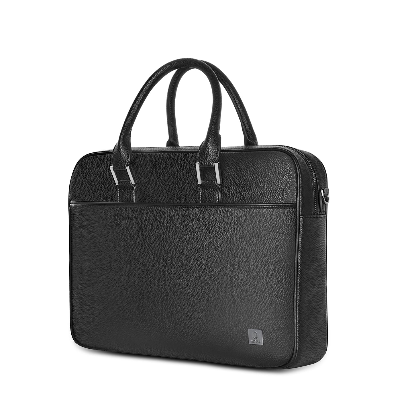 Anti Theft Master fingerprint Lock Briefcase PU Leather Laptop Carrying Bag