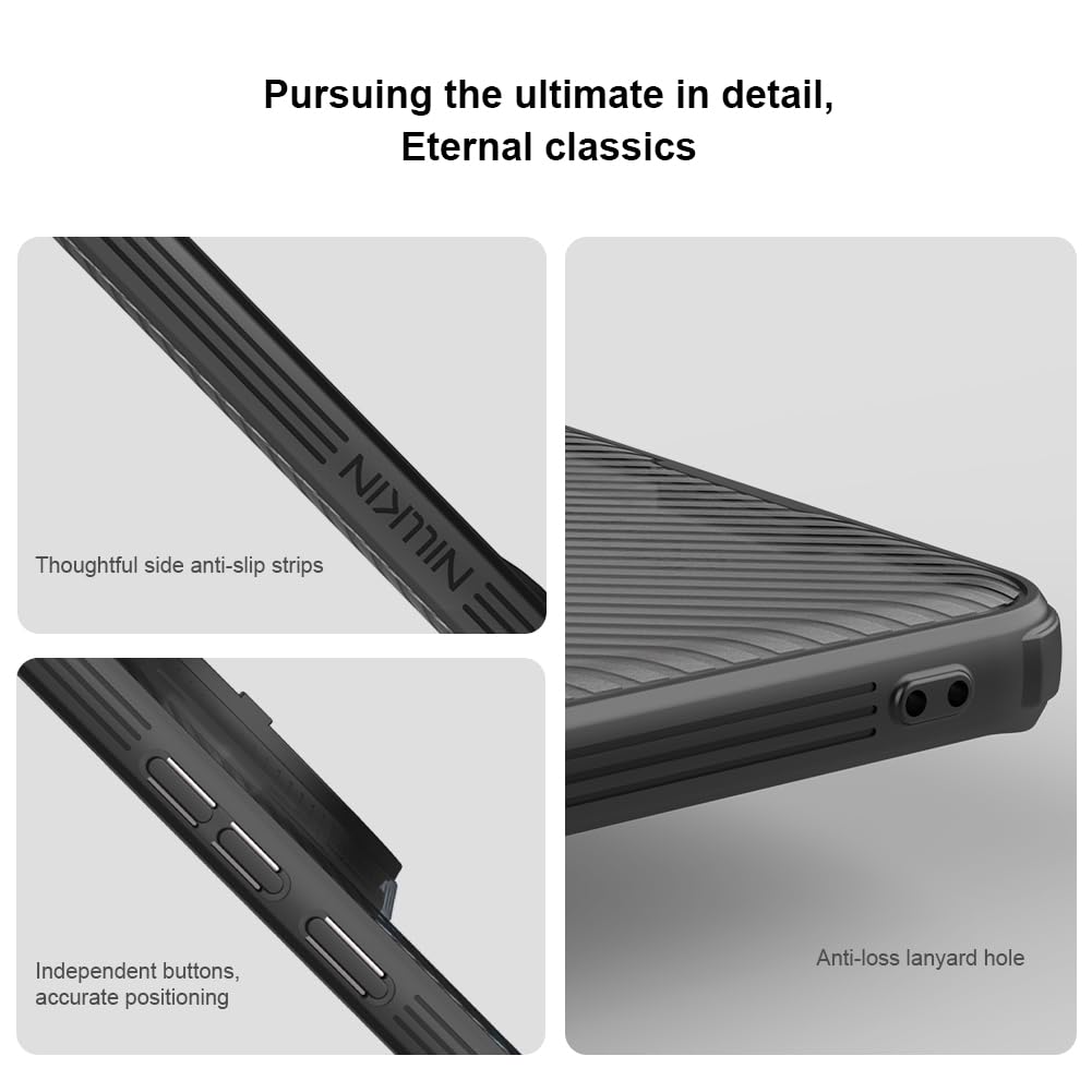 Nillkin Case for Vivo X200 Pro (6.78" Inch) CamShield Prop Magnetic Flip Style Lens Camera Protect Mobile Holder TPU + PC (vivo x200pro)