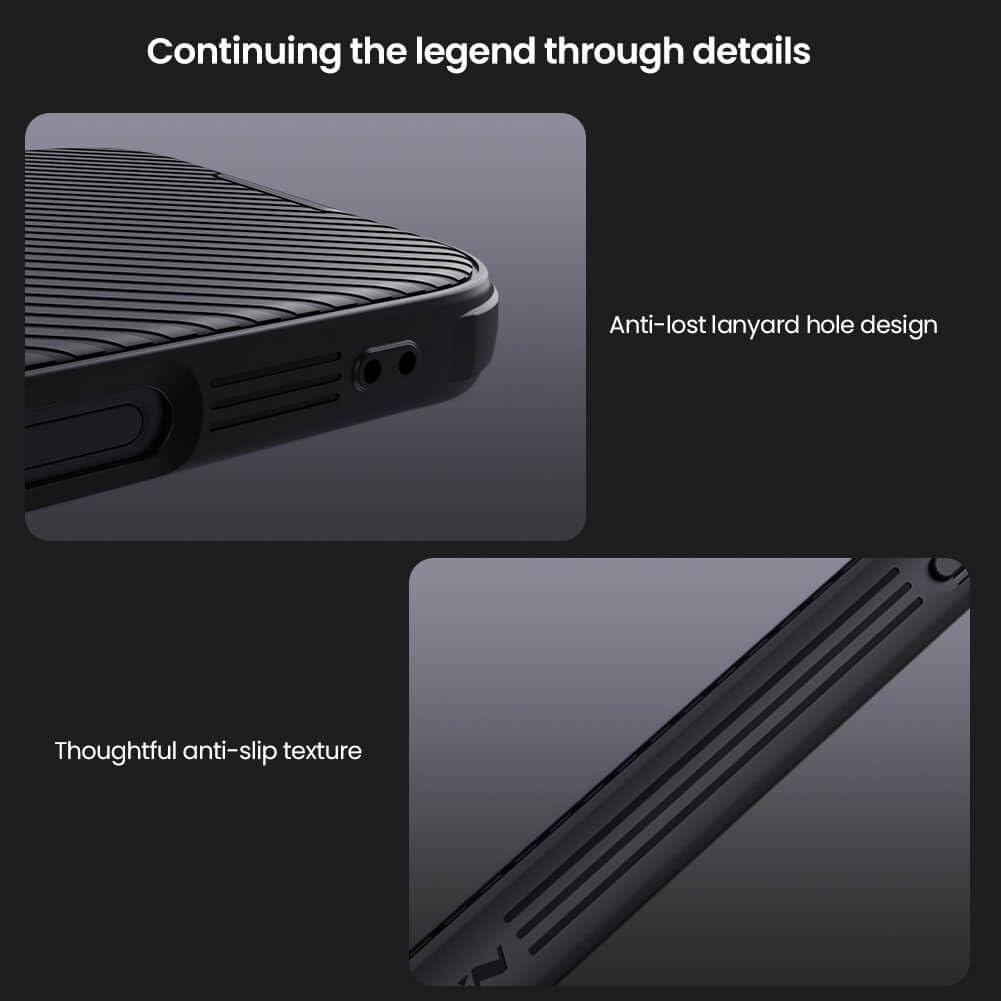 Nillkin Classic Series Camshield Case for iPhone 16 Pro