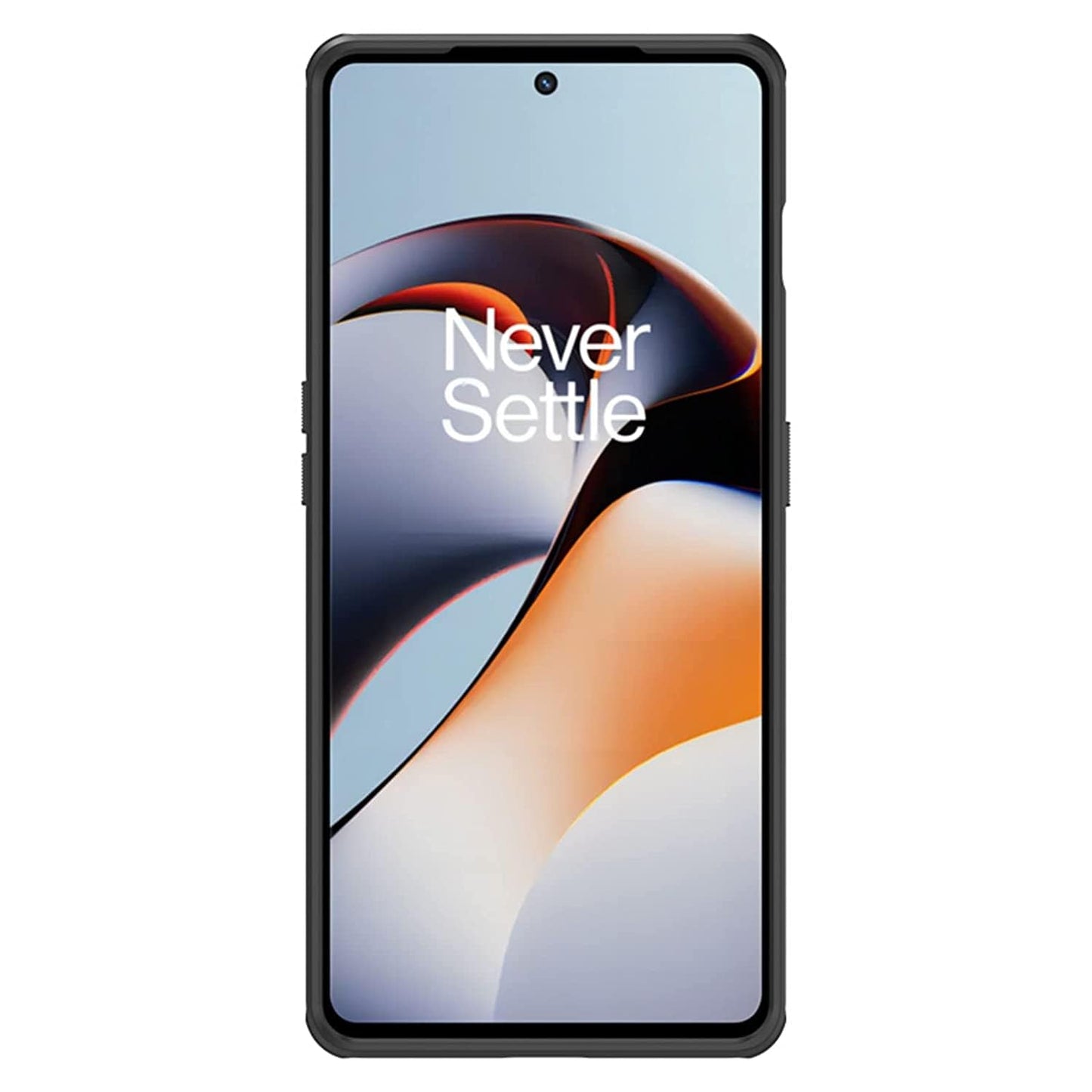Nillkin Case for OnePlus 11R One Plus 11R (1+11) R (6.74" Inch) Super Frosted Shield Pro Hard Back Soft Border (PC + TPU) Shock Absorb Cover Raised Bezel Camera Protect PC Black Color
