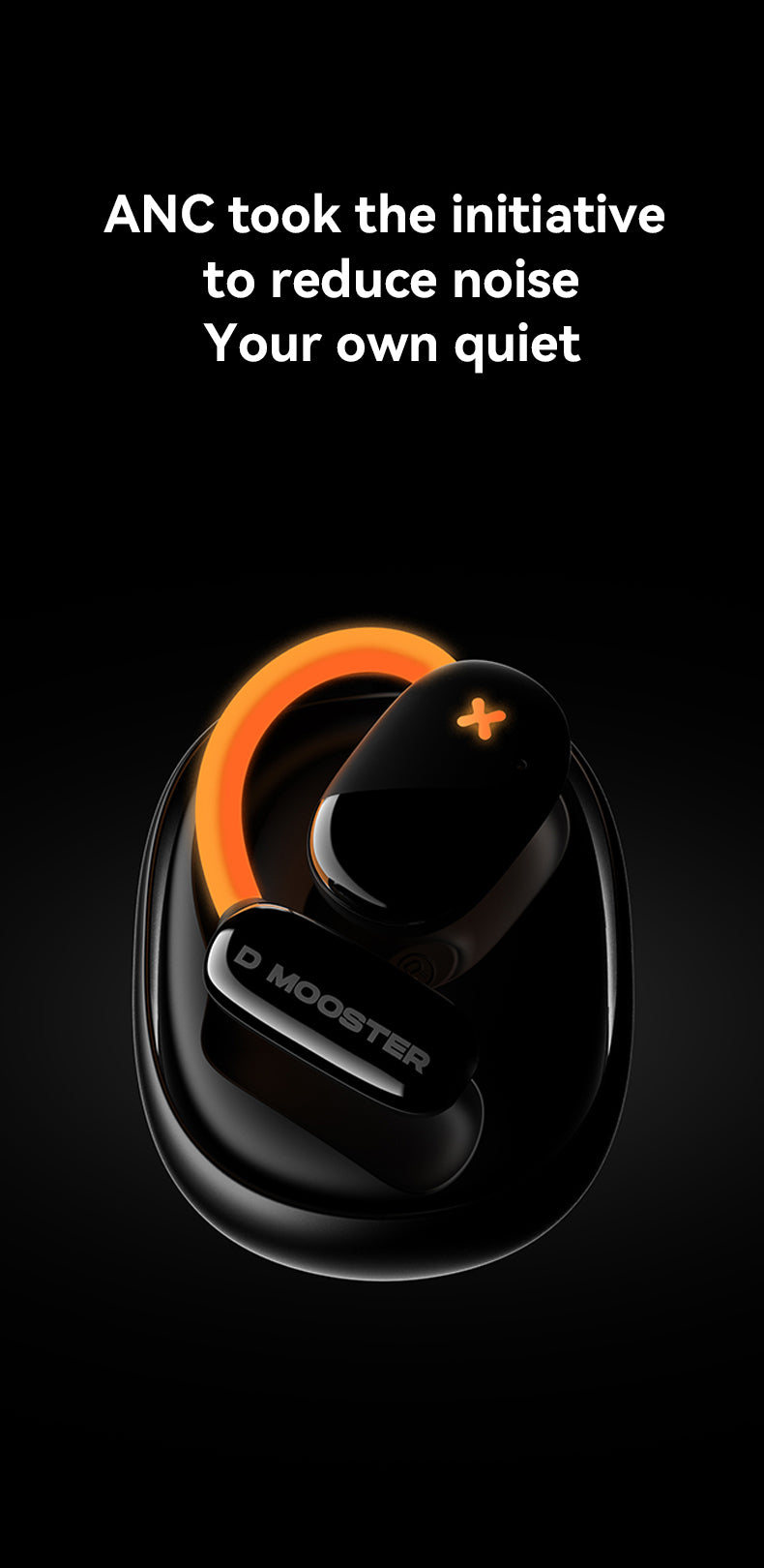 DMOOSTER D72 Open Ear Headphones (buds)