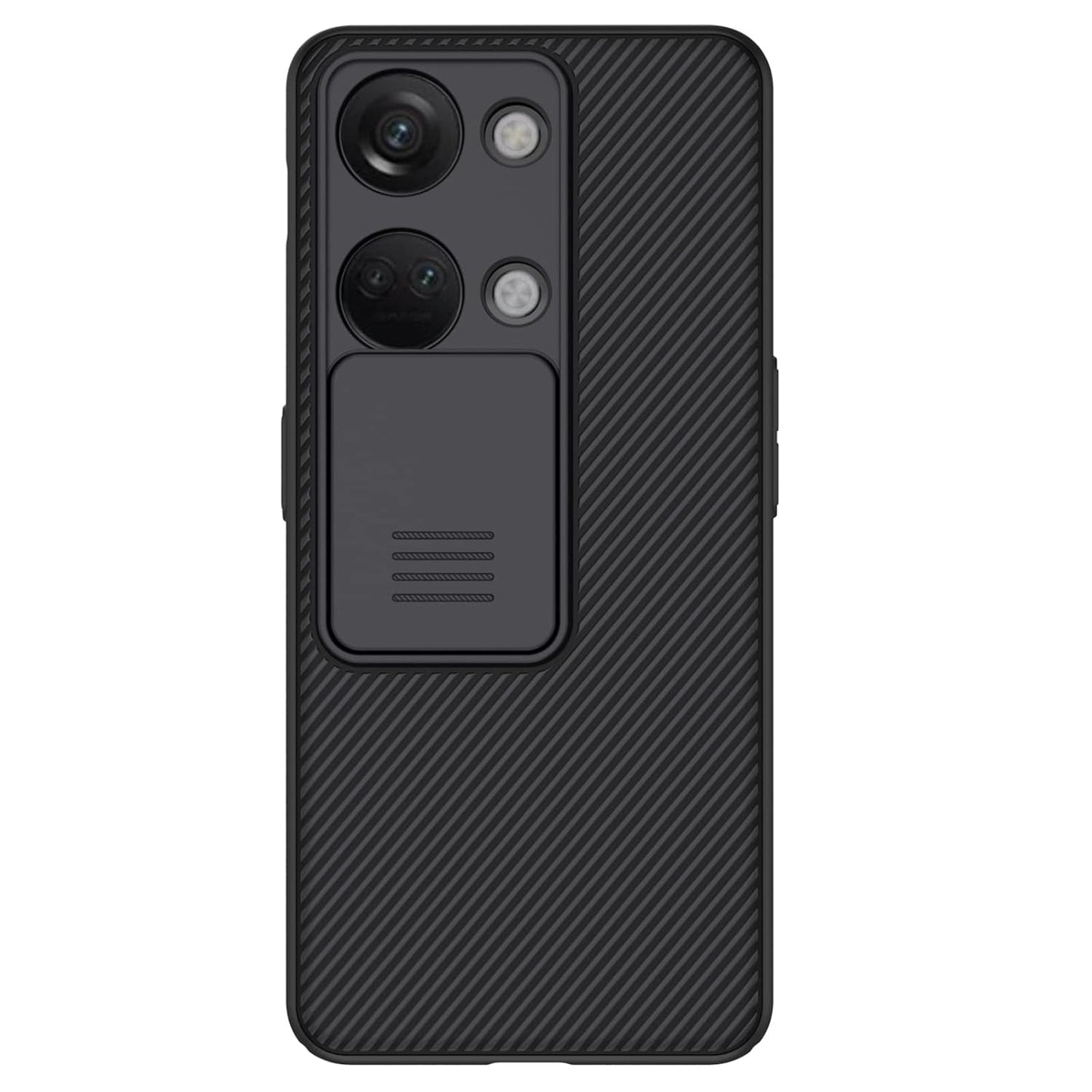 Nillkin Case for OnePlus Nord 3 5G (6.74" Inch) CamShield Slider Camera Close & Open Case Protect Black Color PC Finish