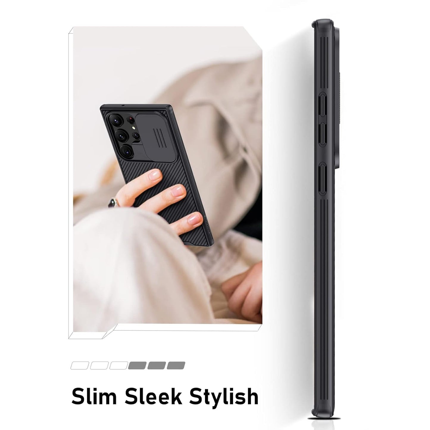 Nillkin® Classic Series Case For Samsung S23 Ultra