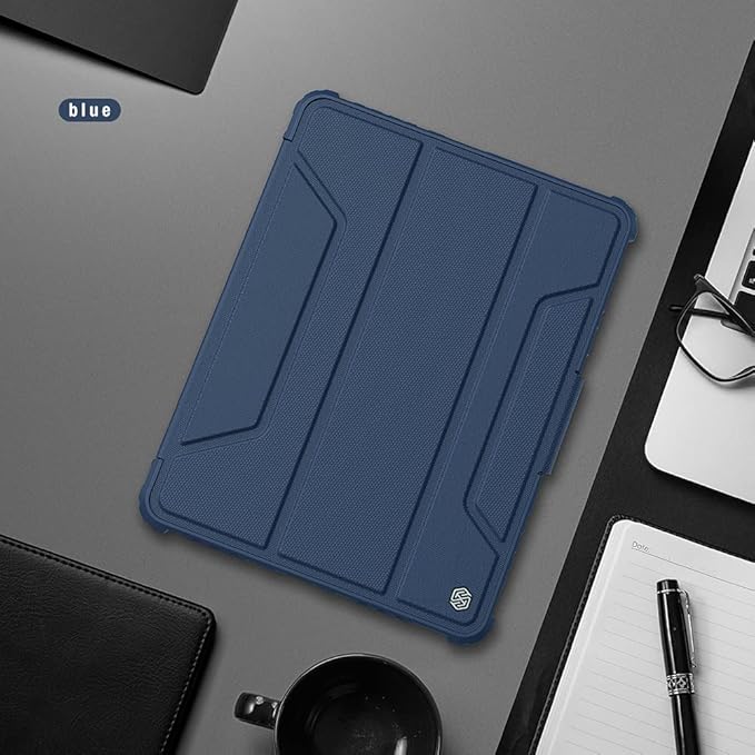 Nillkin® Bumper Case for Apple iPad Air 4/5, Pro 11" 2022/21 /20, iPad Air 10.9" 2020- Blue