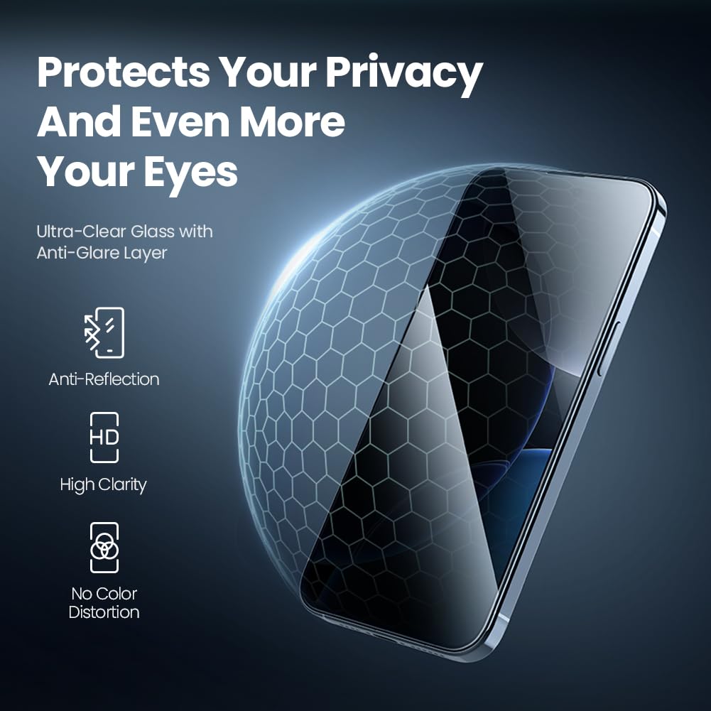 Nillkin Guardian Privacy Screen Glass protector for iPhone 16 Pro Max (16 pro max)