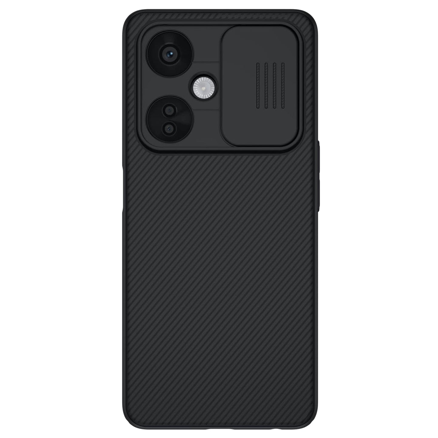 Nillkin Case for Oneplus Nord CE 3 Lite 5G (6.72" Inch) CamShield Slider Camera Close & Open Case Protect Black Color PC Finish
