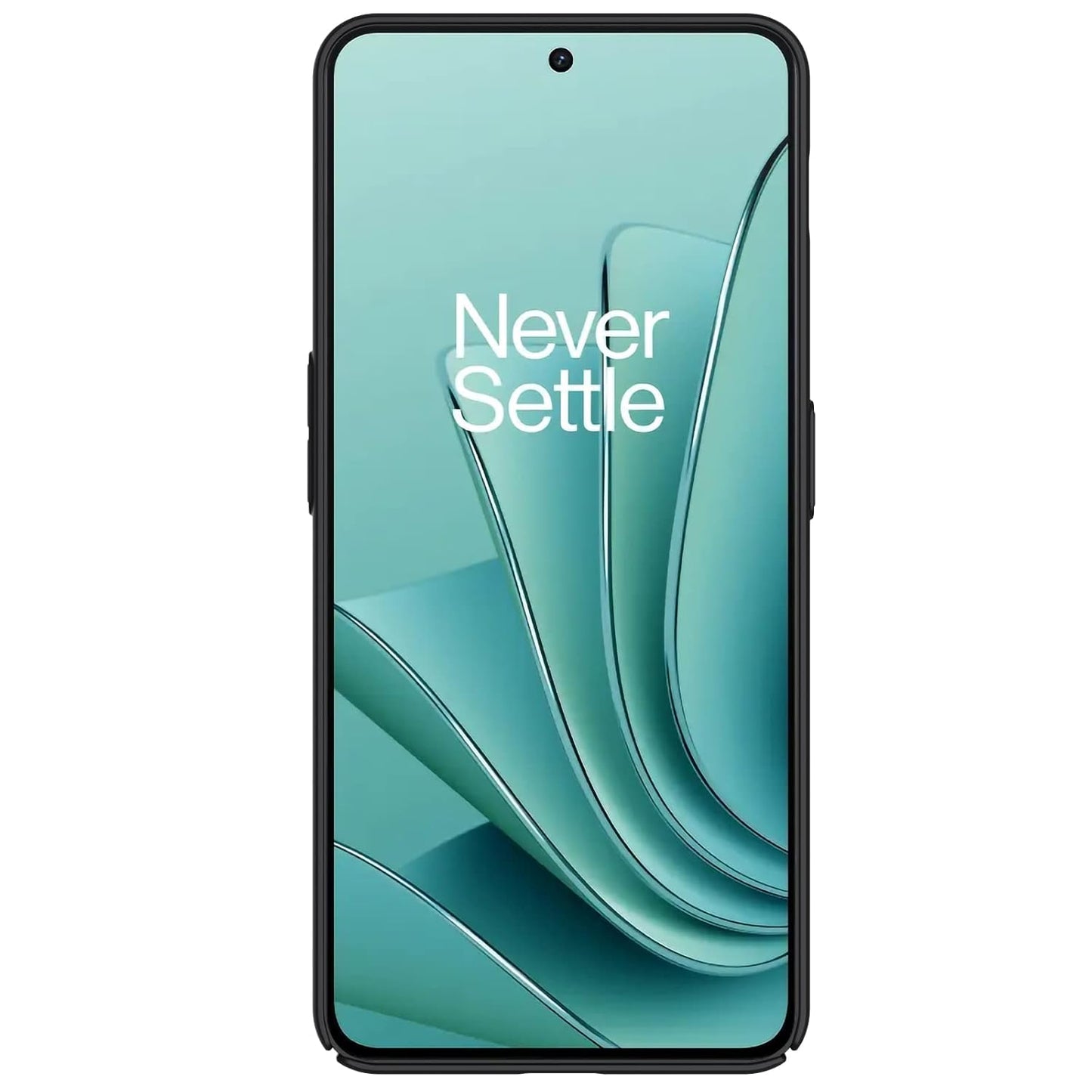 Nillkin Case for OnePlus Nord 3 5G (6.74" Inch) Super Frosted Hard Back Dotted Grip Cover PC Black Color
