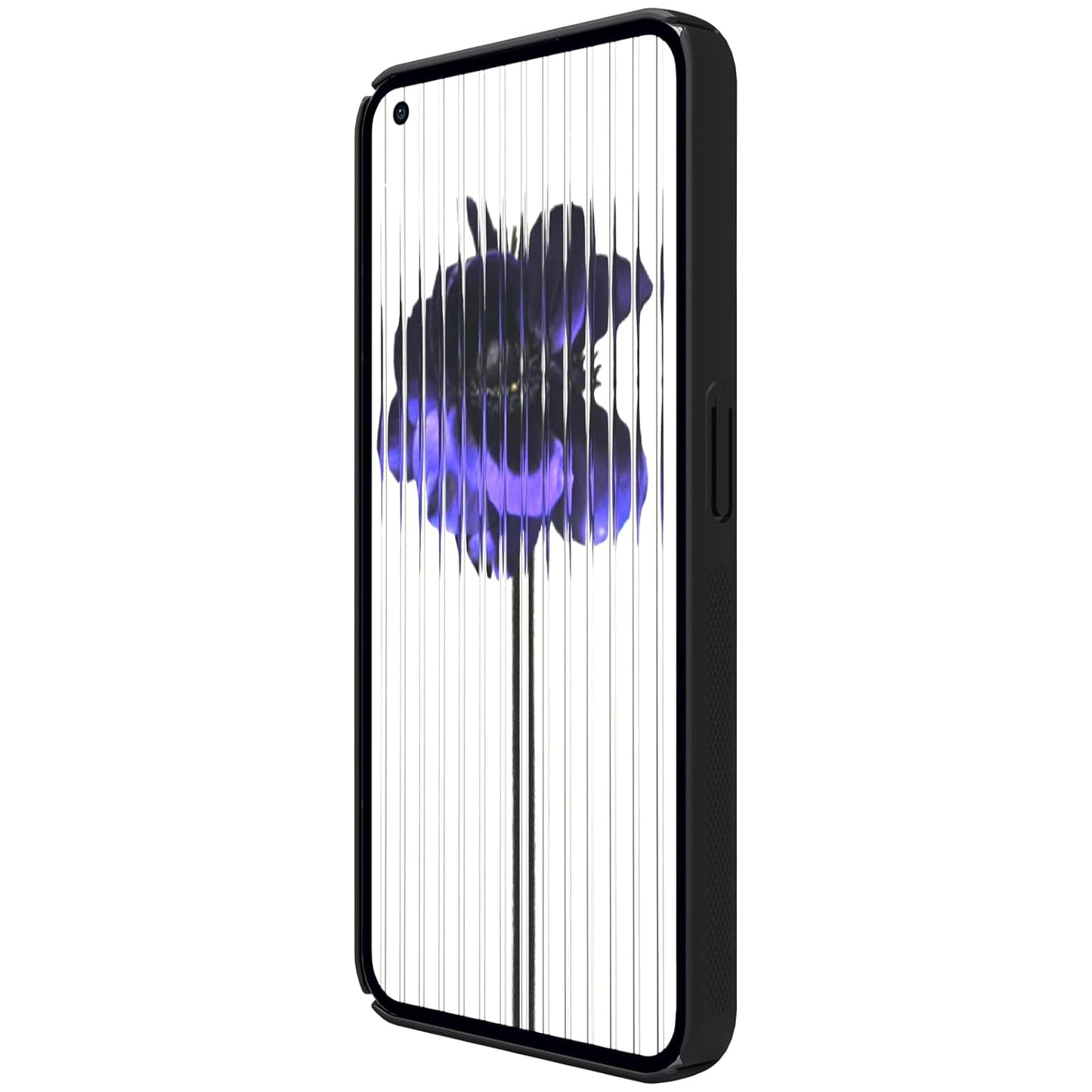 Nillkin Case for Nothing Phone 1 (6.55" Inch) Super Frosted Hard Back Dotted Grip Cover PC Black Color (Plastic)