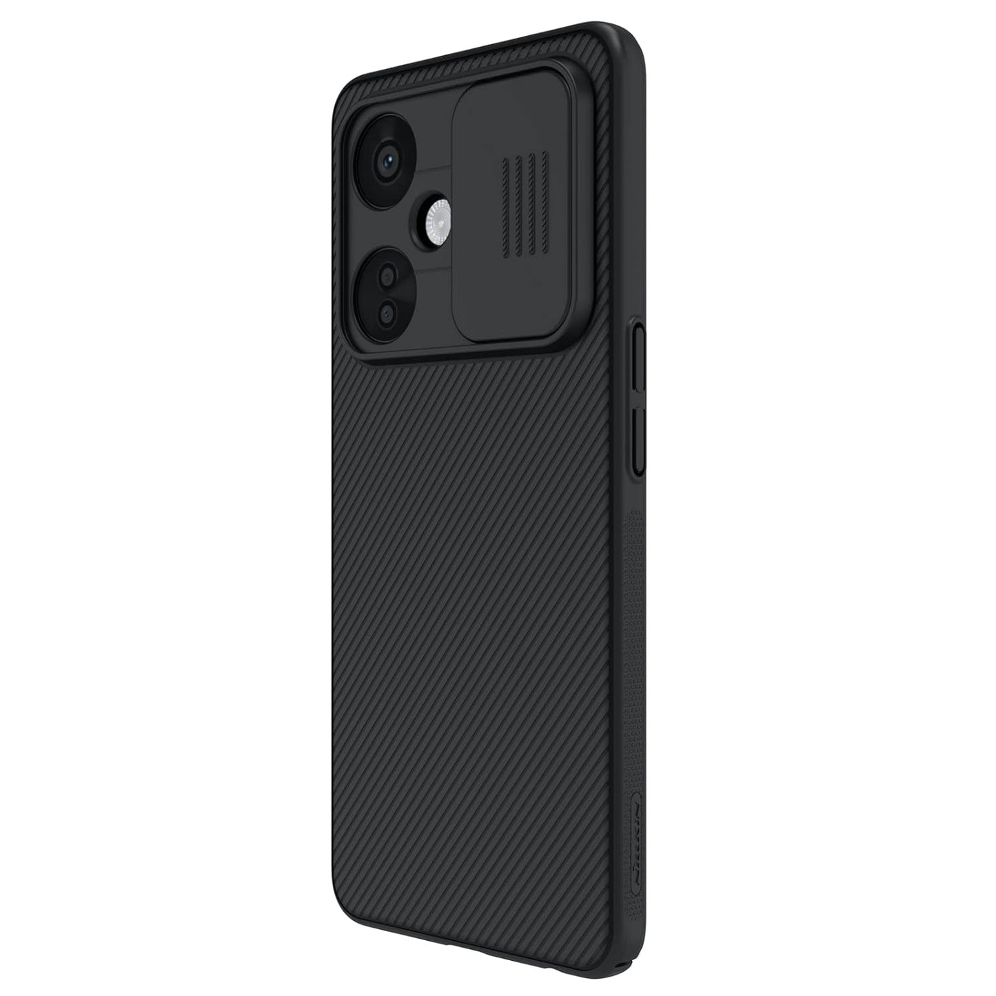 Nillkin Case for Oneplus Nord CE 3 Lite 5G (6.72" Inch) CamShield Slider Camera Close & Open Case Protect Black Color PC Finish