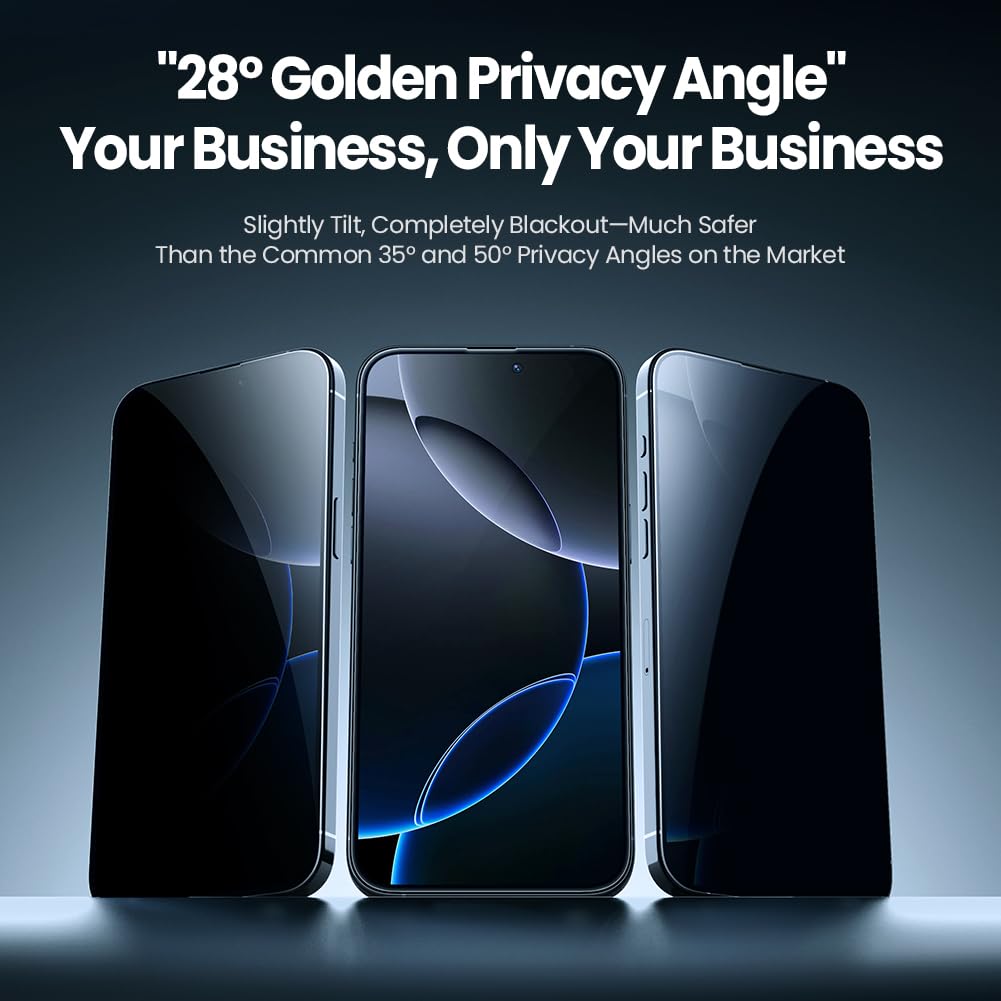 Nillkin Guardian Privacy Screen Glass protector for iPhone 16 Pro Max (16 pro max)