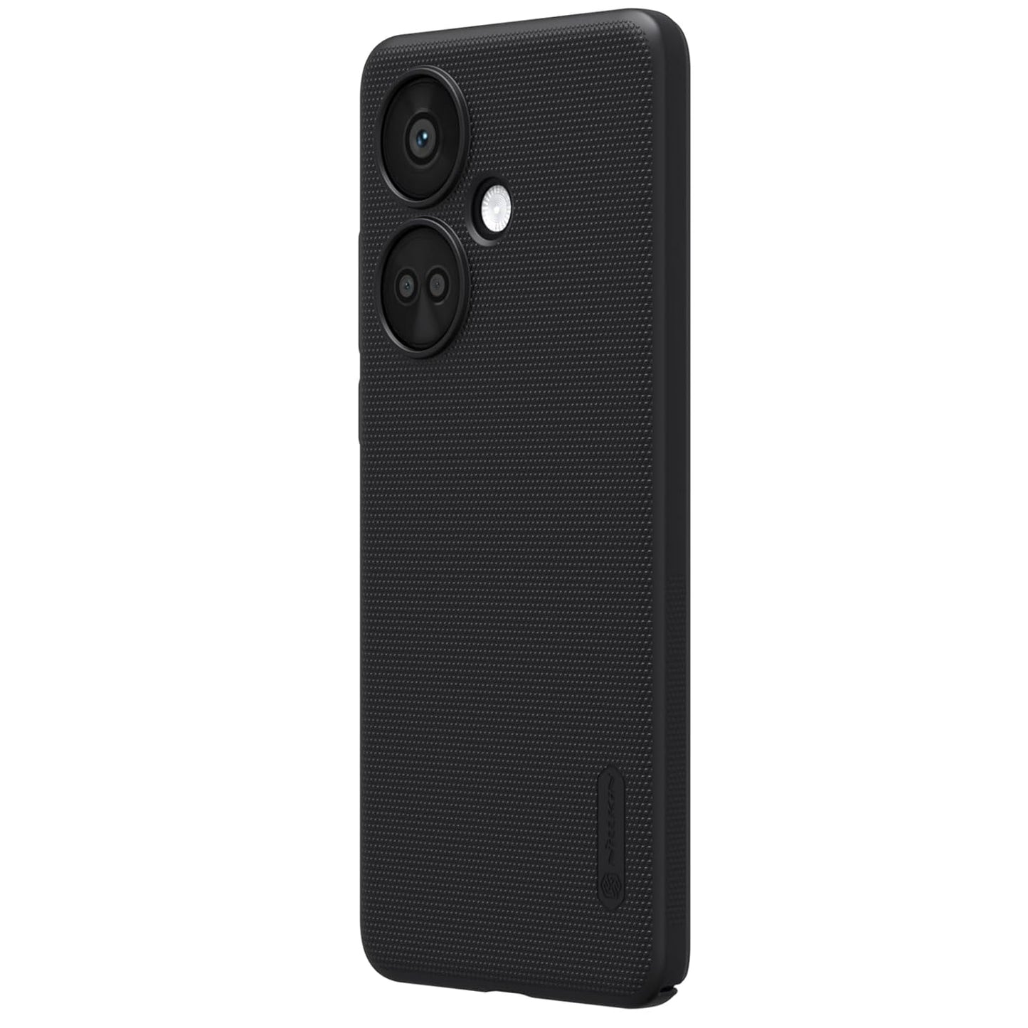 Nillkin Case for Oneplus Nord CE 3 5G (6.7" Inch) Super Frosted Hard Back Dotted Grip Cover PC Black Color