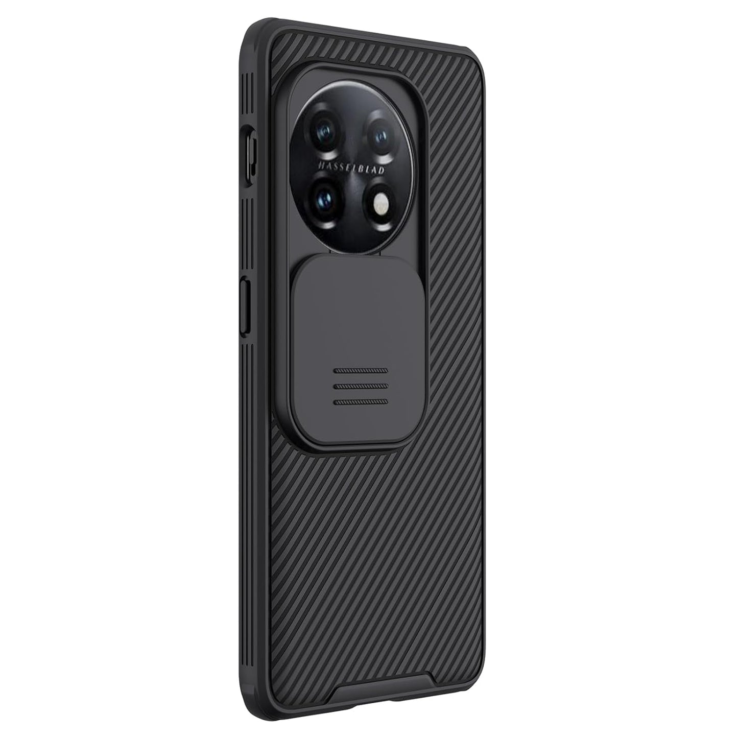 Nillkin Case for OnePlus 11 One Plus 11 (1+11) (6.7" Inch) CamShield Pro Camera Slider Double Layered Protection TPU + PC Black Color