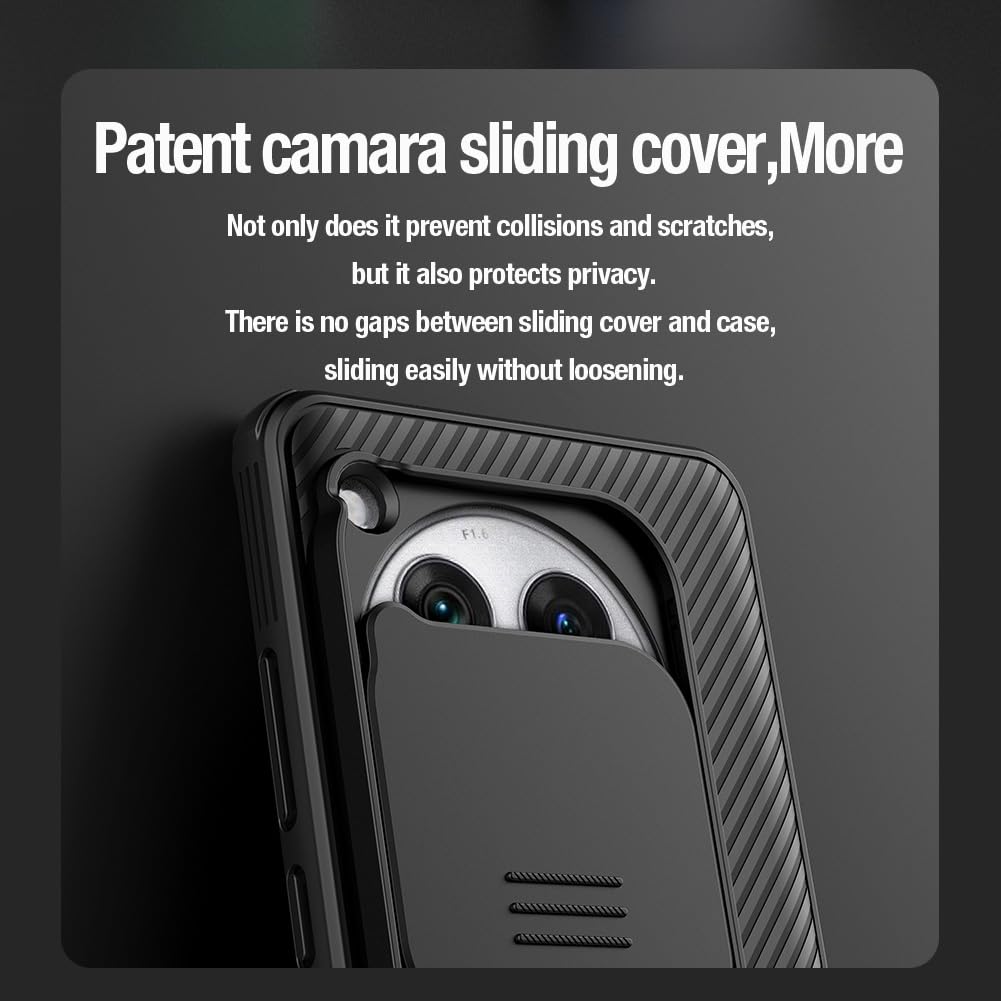 Nillkin® Classic Series Camshield Case for OnePlus 12 (1+12)