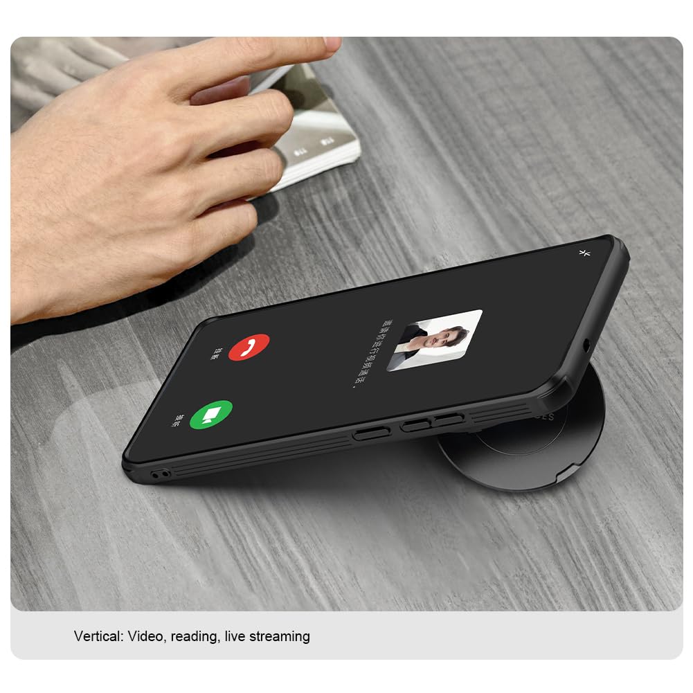 Nillkin Case for Vivo X200 Pro (6.78" Inch) CamShield Prop Magnetic Flip Style Lens Camera Protect Mobile Holder TPU + PC (vivo x200pro)