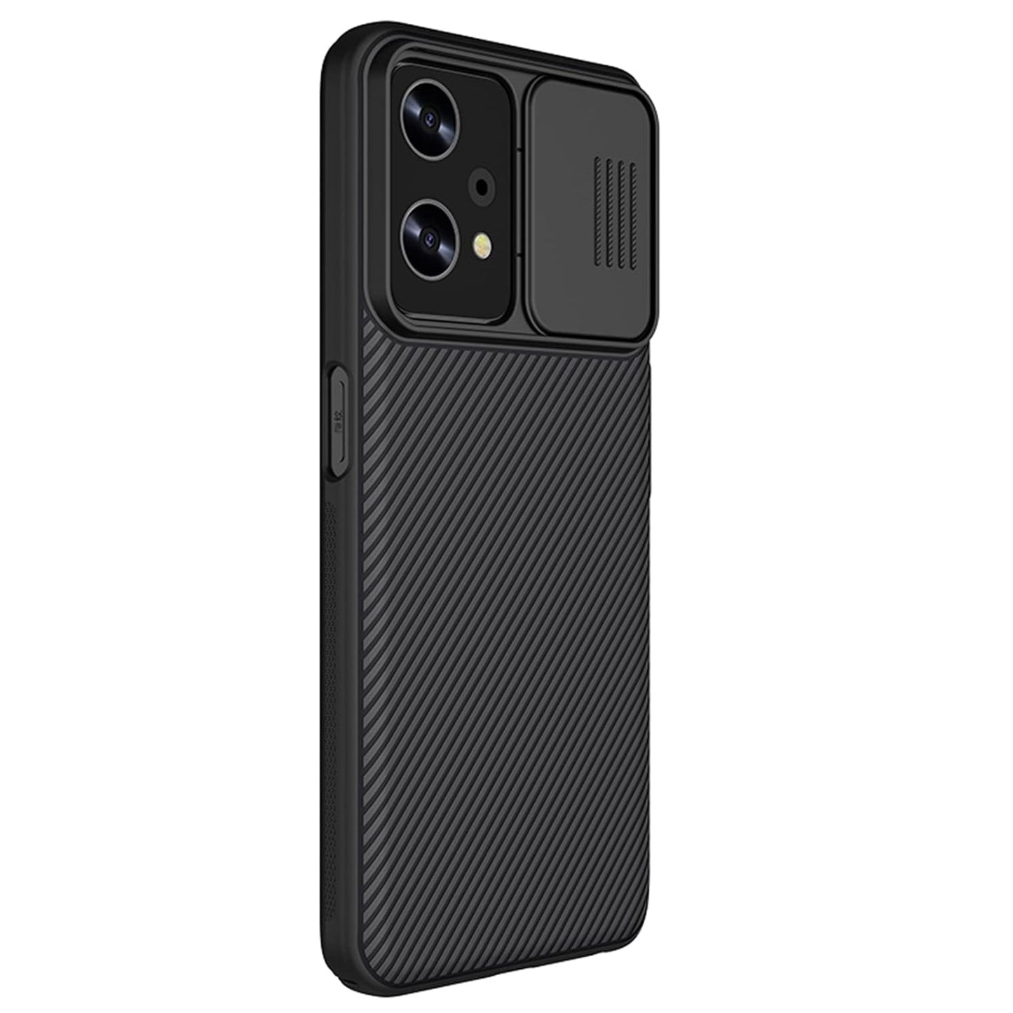 Nillkin Case for OnePlus Nord CE 2 Lite 5G (6.59" Inch) CamShield Slider Camera Close & Open Case Protect Black Polycarbonate