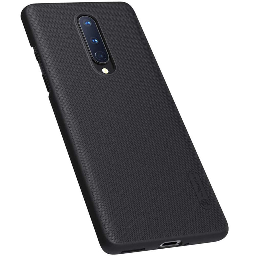 Nillkin Case for OnePlus 8 One Plus 8 (1+8) (6.55" Inch) Super Frosted Hard Back Cover PC Black Color