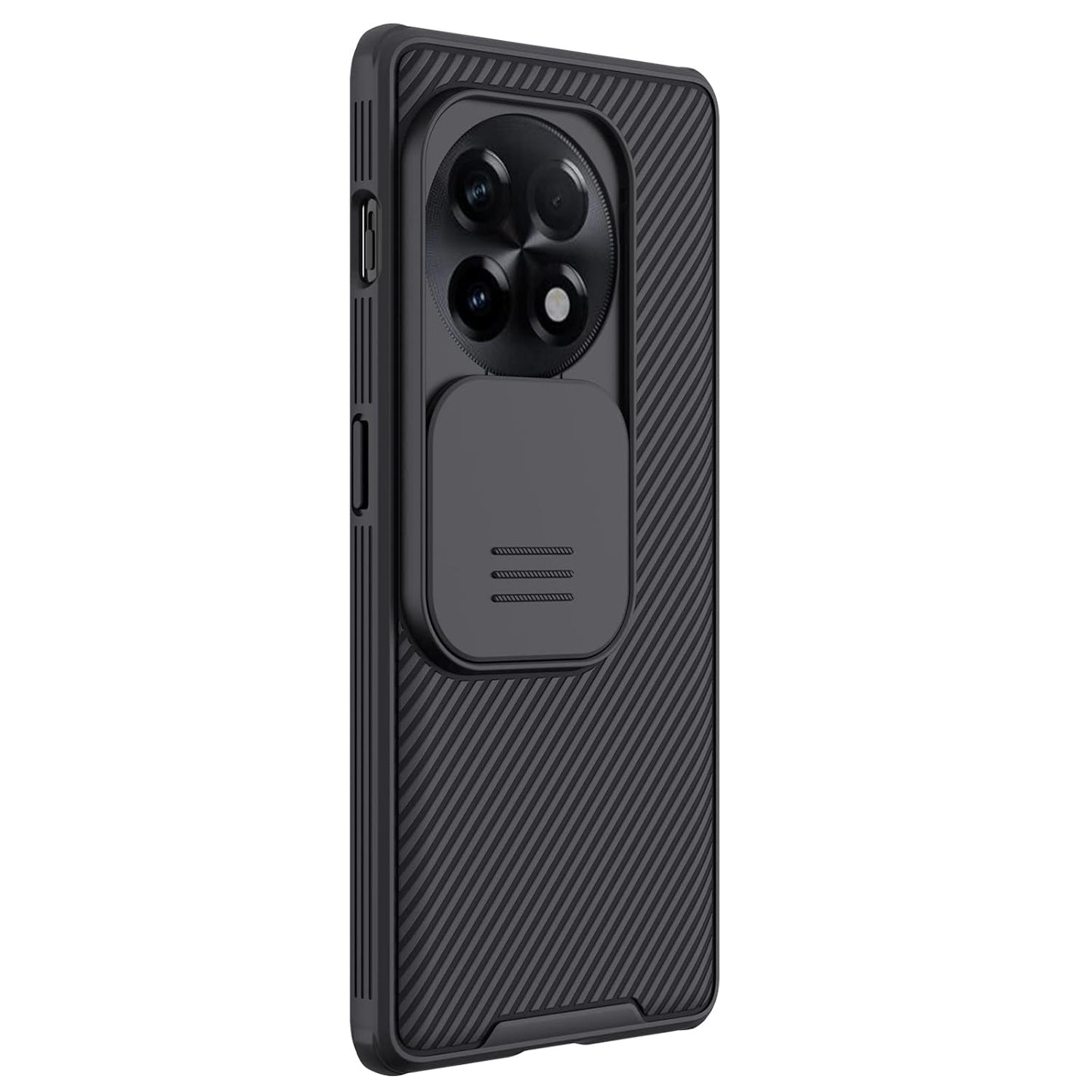 Nillkin Case for OnePlus 11R One Plus 11R (1+11) R (6.74" Inch) CamShield Pro Slider Camera Close & Open Double Layered Protection TPU + PC Black Color