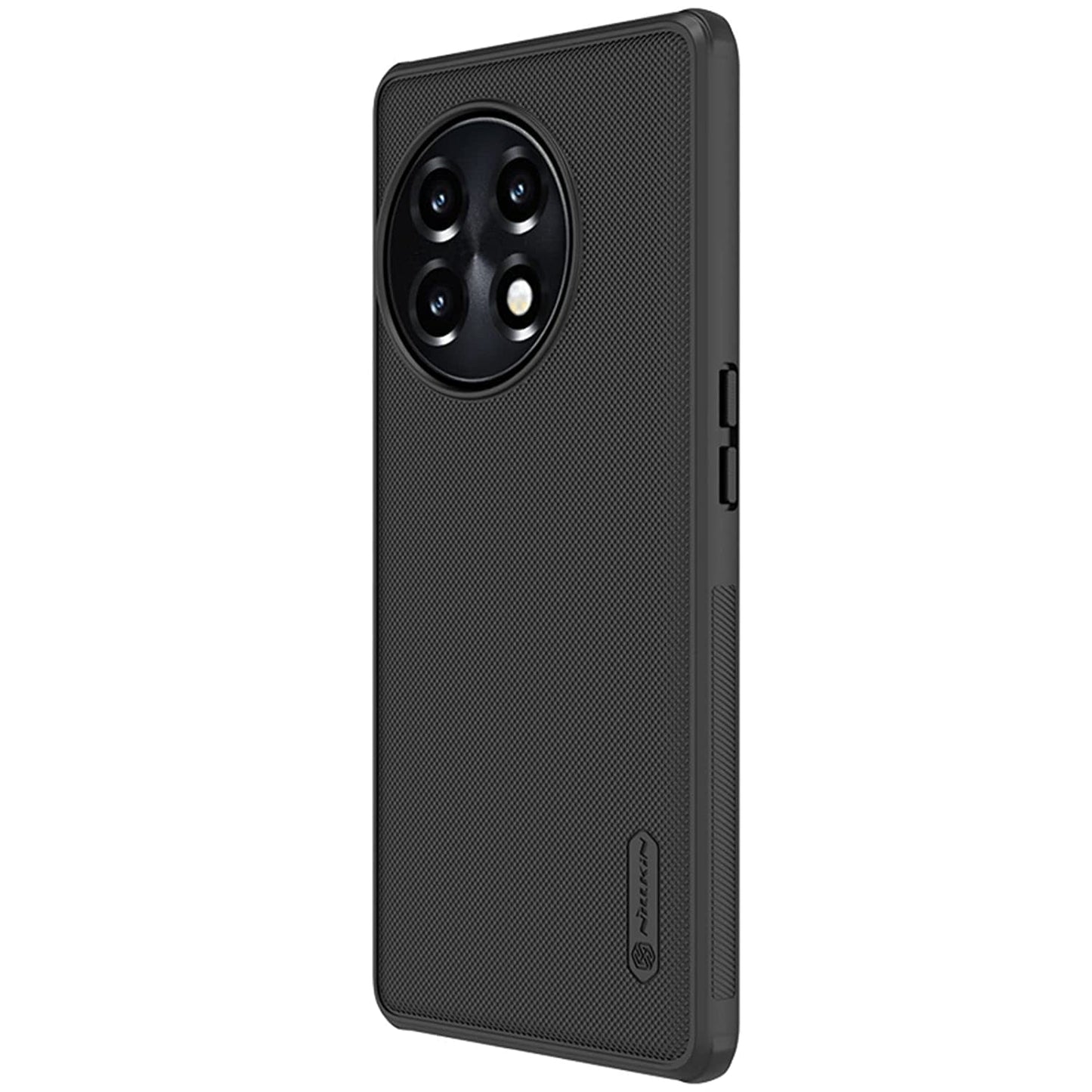 Nillkin Case for OnePlus 11R One Plus 11R (1+11) R (6.74" Inch) Super Frosted Shield Pro Hard Back Soft Border (PC + TPU) Shock Absorb Cover Raised Bezel Camera Protect PC Black Color