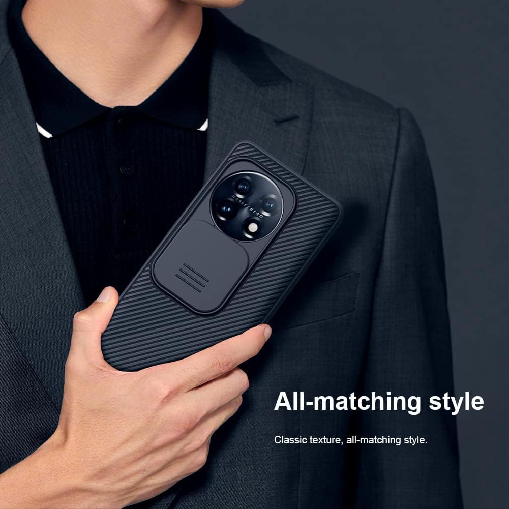 Nillkin® Classic Series Camshield Case for OnePlus 13-R (1+13 R)