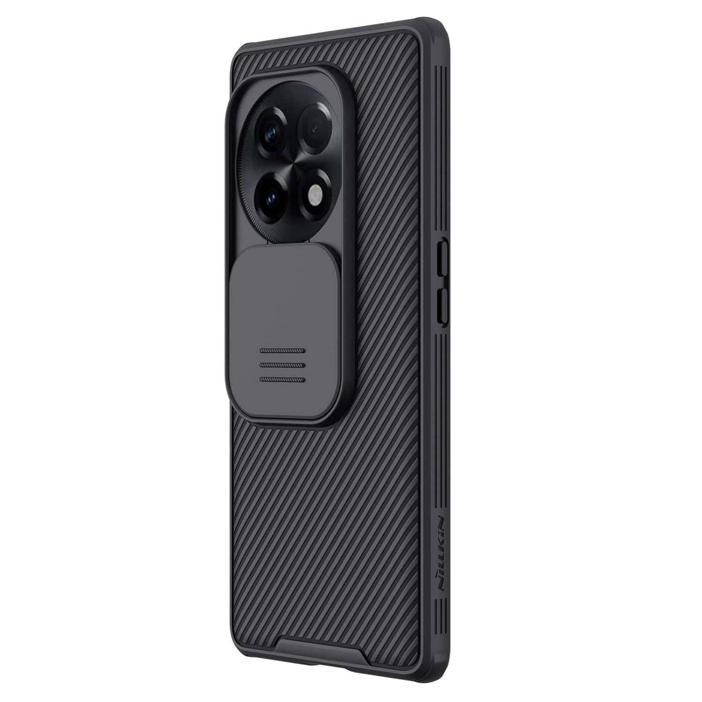 Nillkin Case for OnePlus 11R One Plus 11R (1+11) R (6.74" Inch) CamShield Pro Slider Camera Close & Open Double Layered Protection TPU + PC Black Color