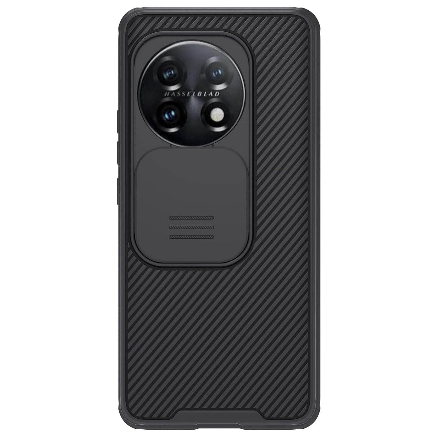 Nillkin Case for OnePlus 11 One Plus 11 (1+11) (6.7" Inch) CamShield Pro Camera Slider Double Layered Protection TPU + PC Black Color