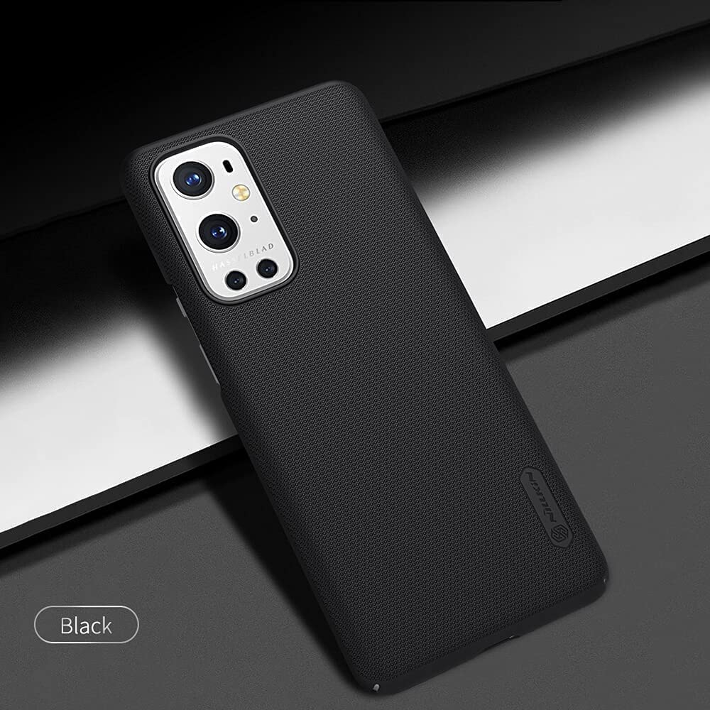 Nillkin Super Frosted Plastic, PC Hard Back Cover Case for OnePlus 9 Pro/One Plus 9 Pro/(1+9) Pro 6.7" inches - Colour: Black
