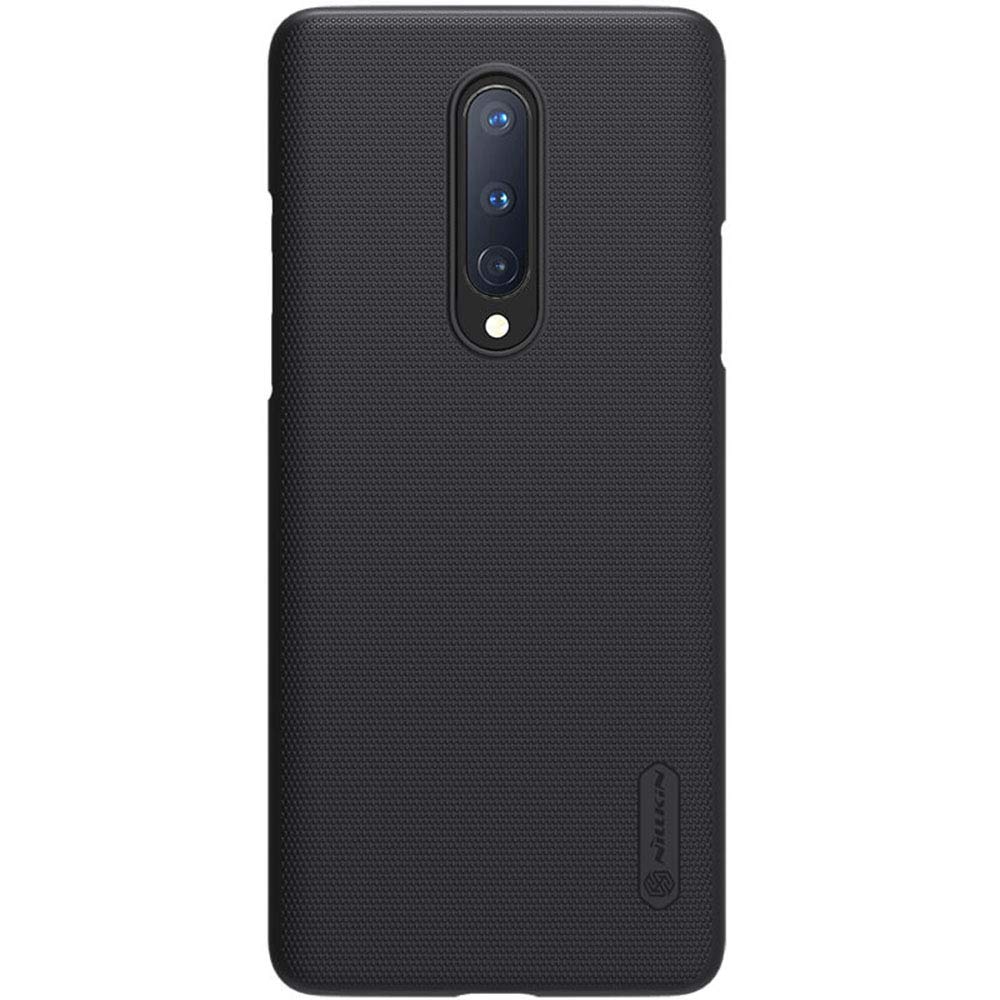 Nillkin Case for OnePlus 8 One Plus 8 (1+8) (6.55" Inch) Super Frosted Hard Back Cover PC Black Color