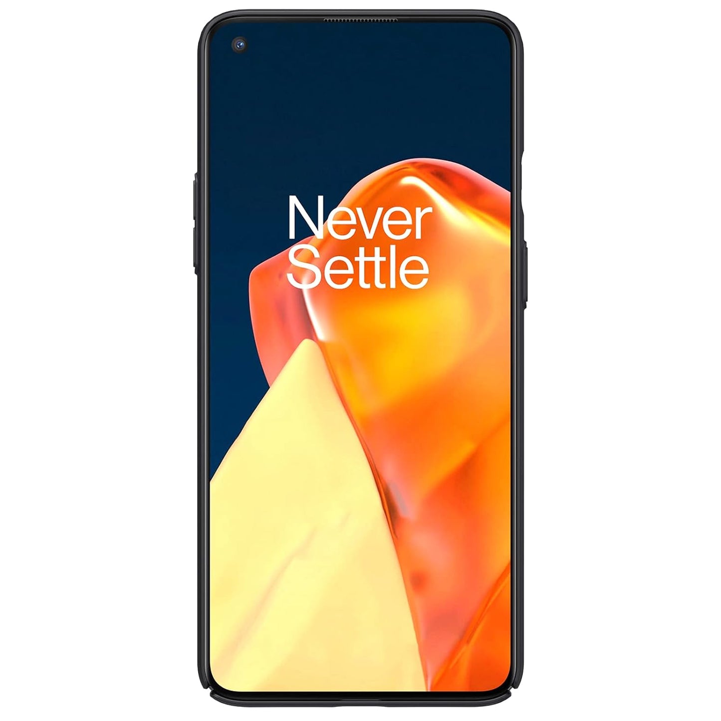 Nillkin Plastic Case for Oneplus 9R One Plus 9R (1+9) R (6.55" Inch) Super Frosted Hard Back Cover Pc Black Color