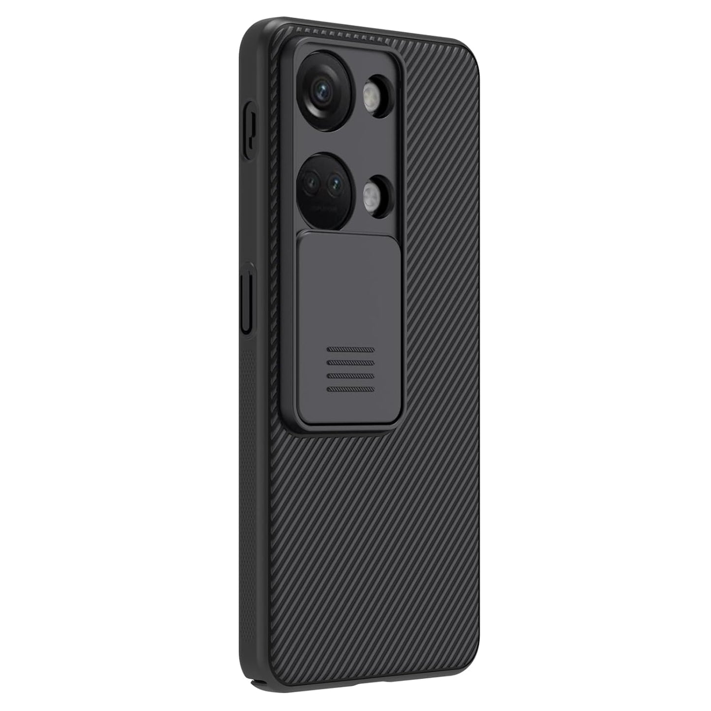 Nillkin Case for OnePlus Nord 3 5G (6.74" Inch) CamShield Slider Camera Close & Open Case Protect Black Color PC Finish
