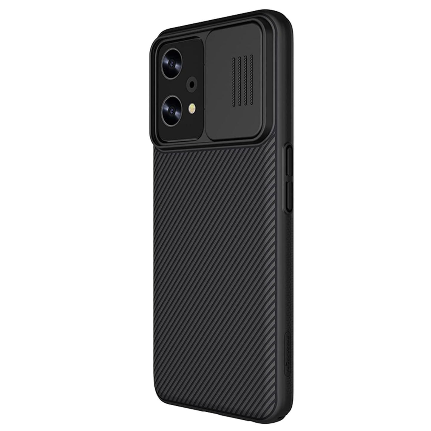 Nillkin Case for OnePlus Nord CE 2 Lite 5G (6.59" Inch) CamShield Slider Camera Close & Open Case Protect Black Polycarbonate