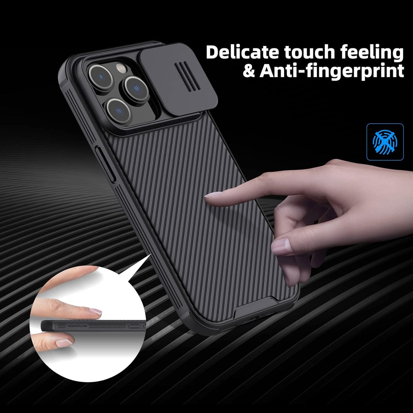 Nillkin® Classic Series Case for iPhone 14pro - Black