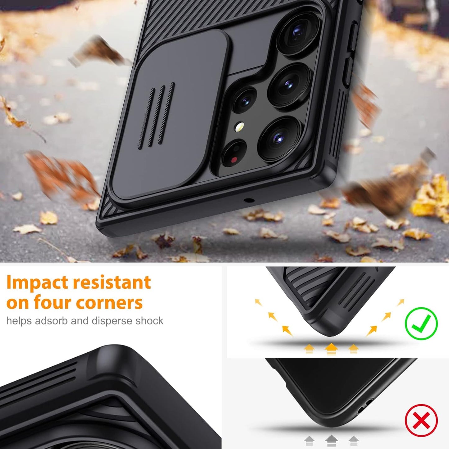 Nillkin® Classic Series Case For Samsung S23 Ultra