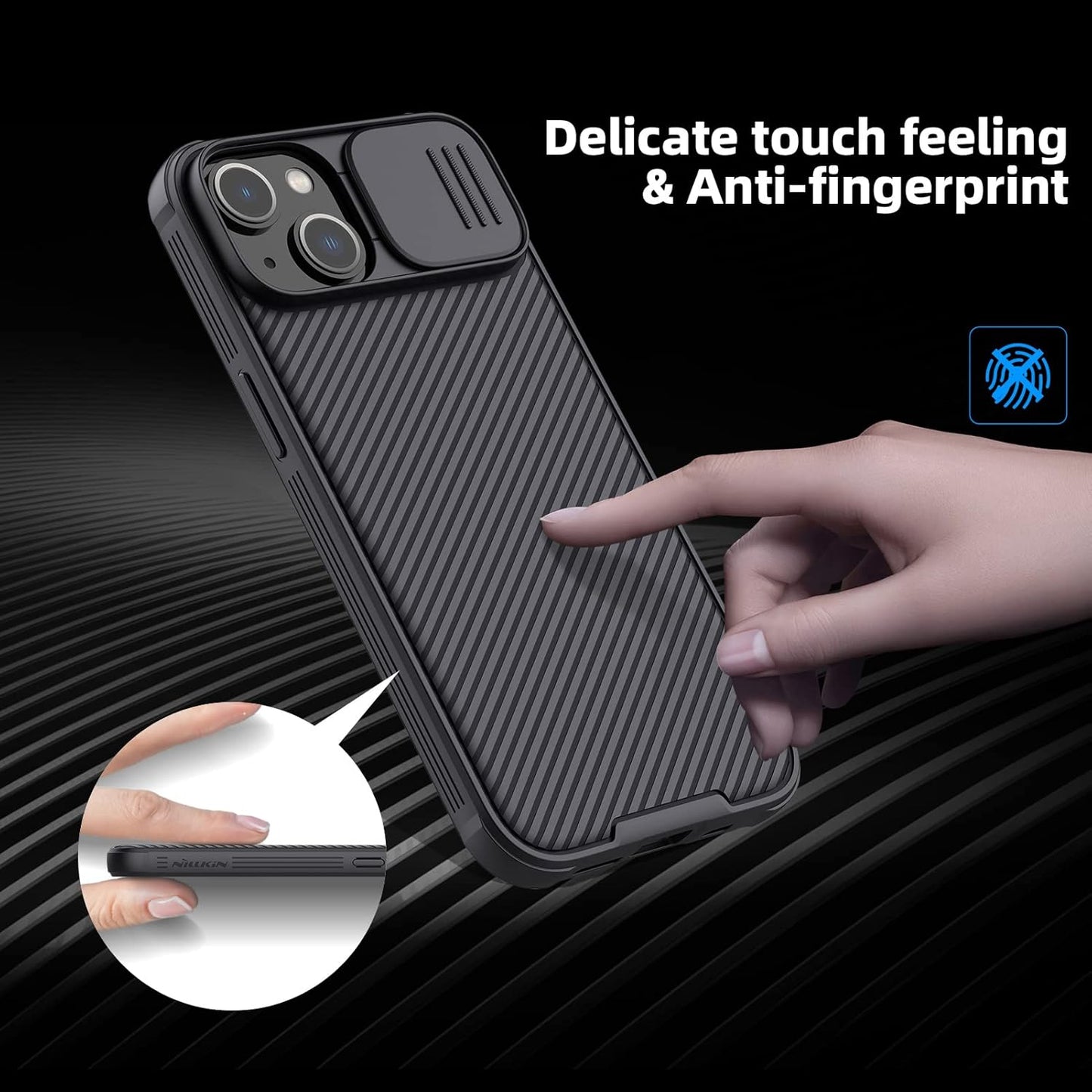 Nillkin® Classic Series Case for iPhone 14/13 - Black