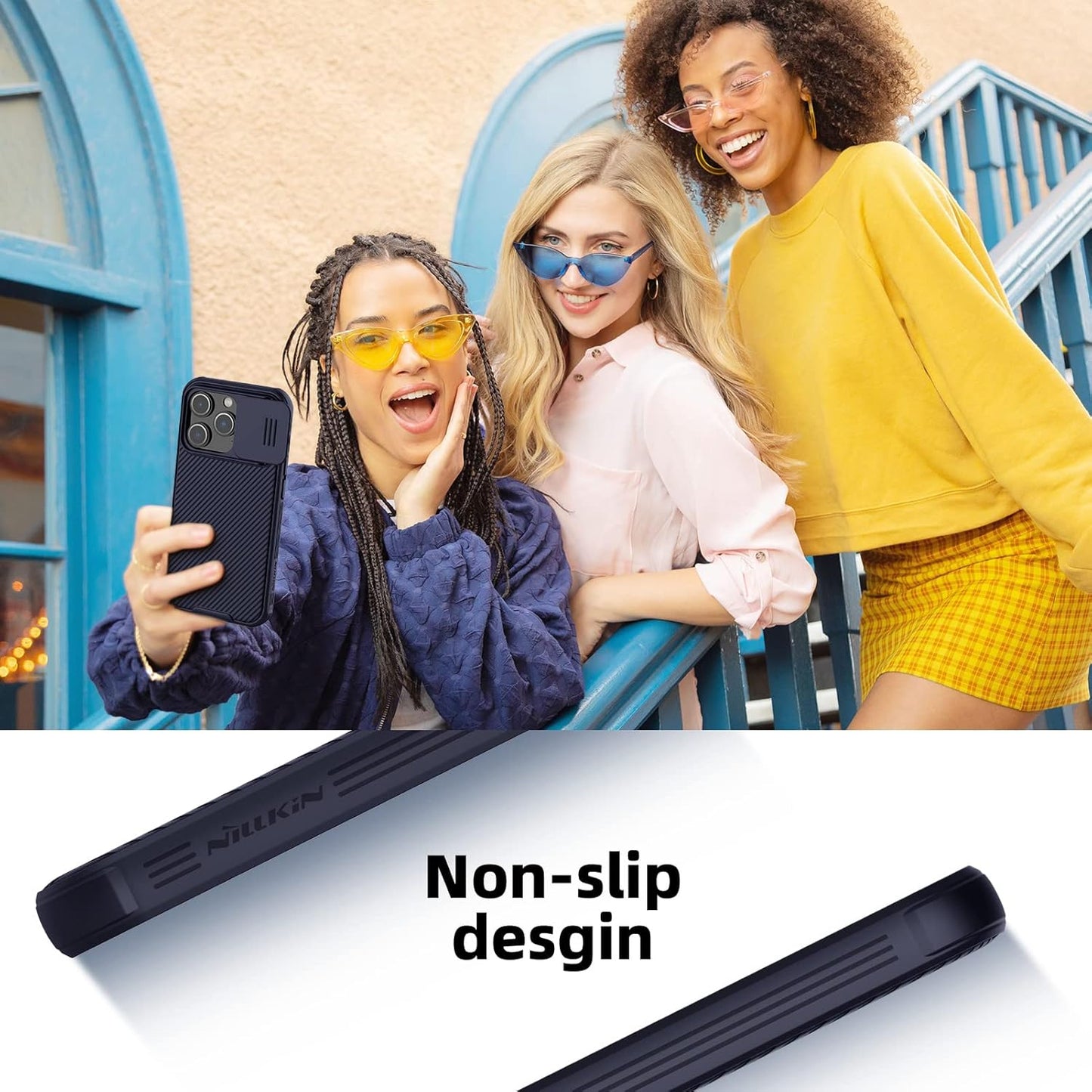 Nillkin® Classic Series Case for iPhone 14pro Max - Black