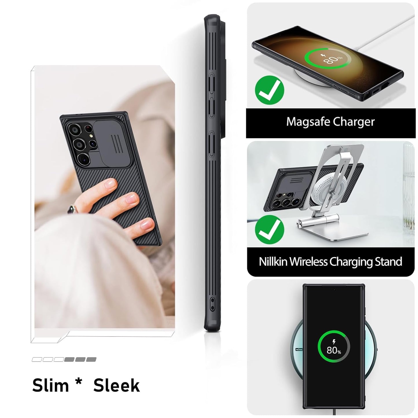 Nillkin® Classic Series Case For Samsung S24 Ultra