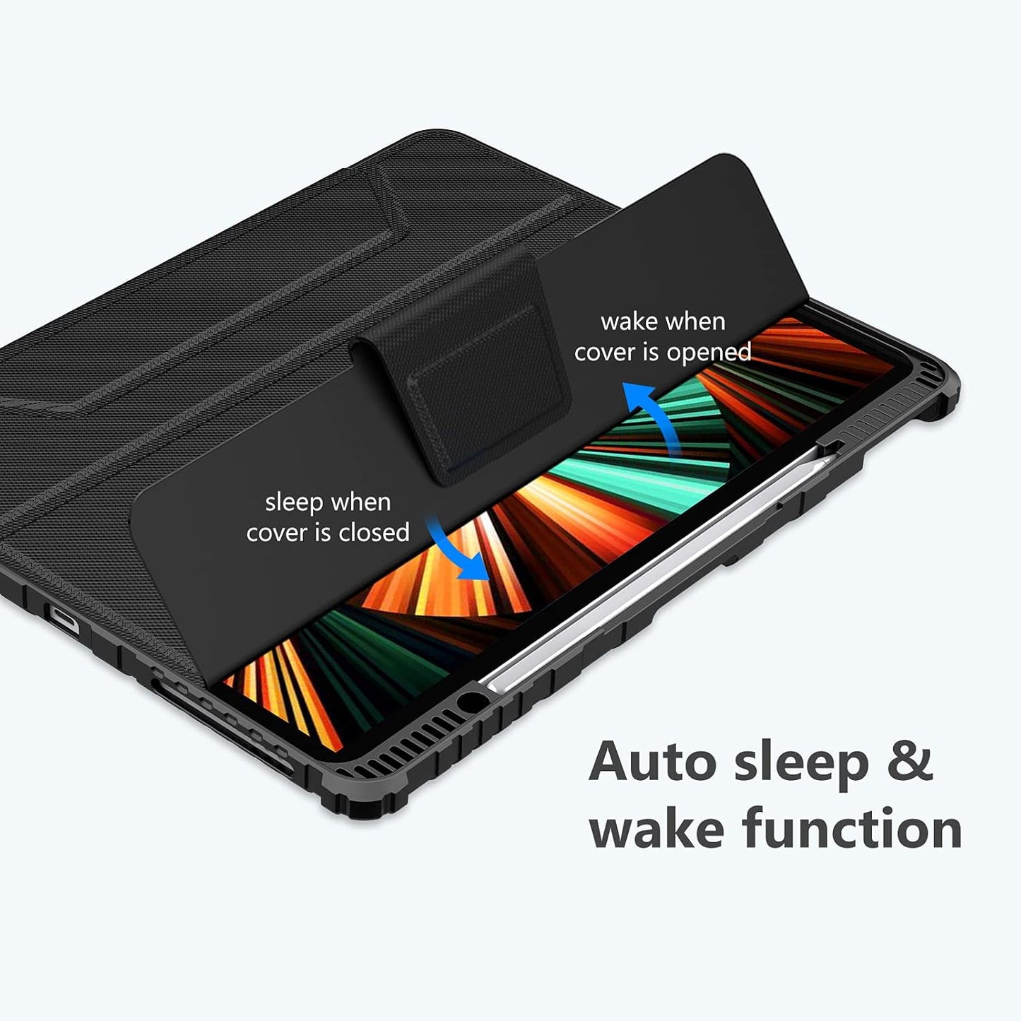 Nillkin® Bumper Case for Apple iPad 12.9" 2022/2021 /2020 - Black