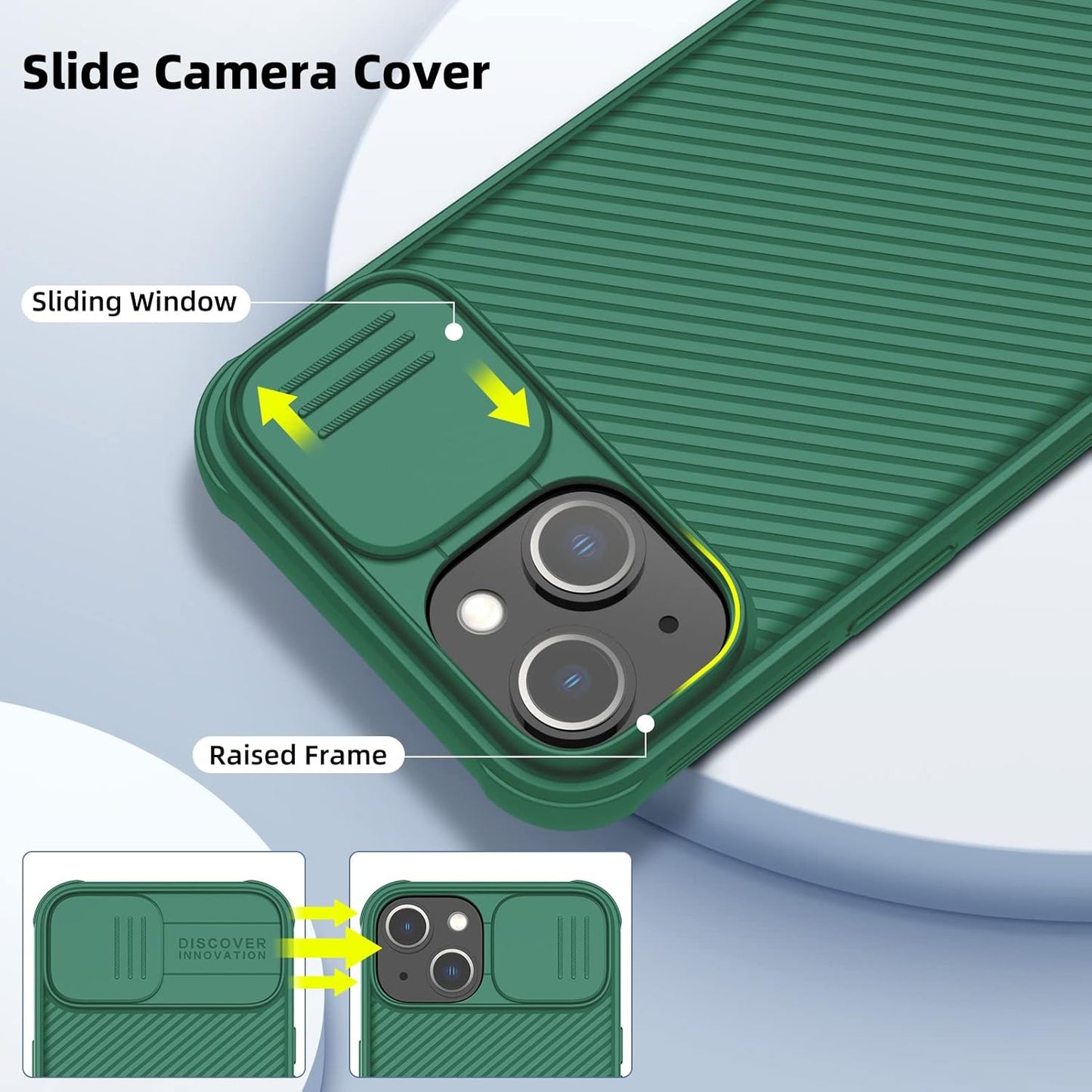 Nillkin® Classic Series Case for iPhone 14/13 - Green