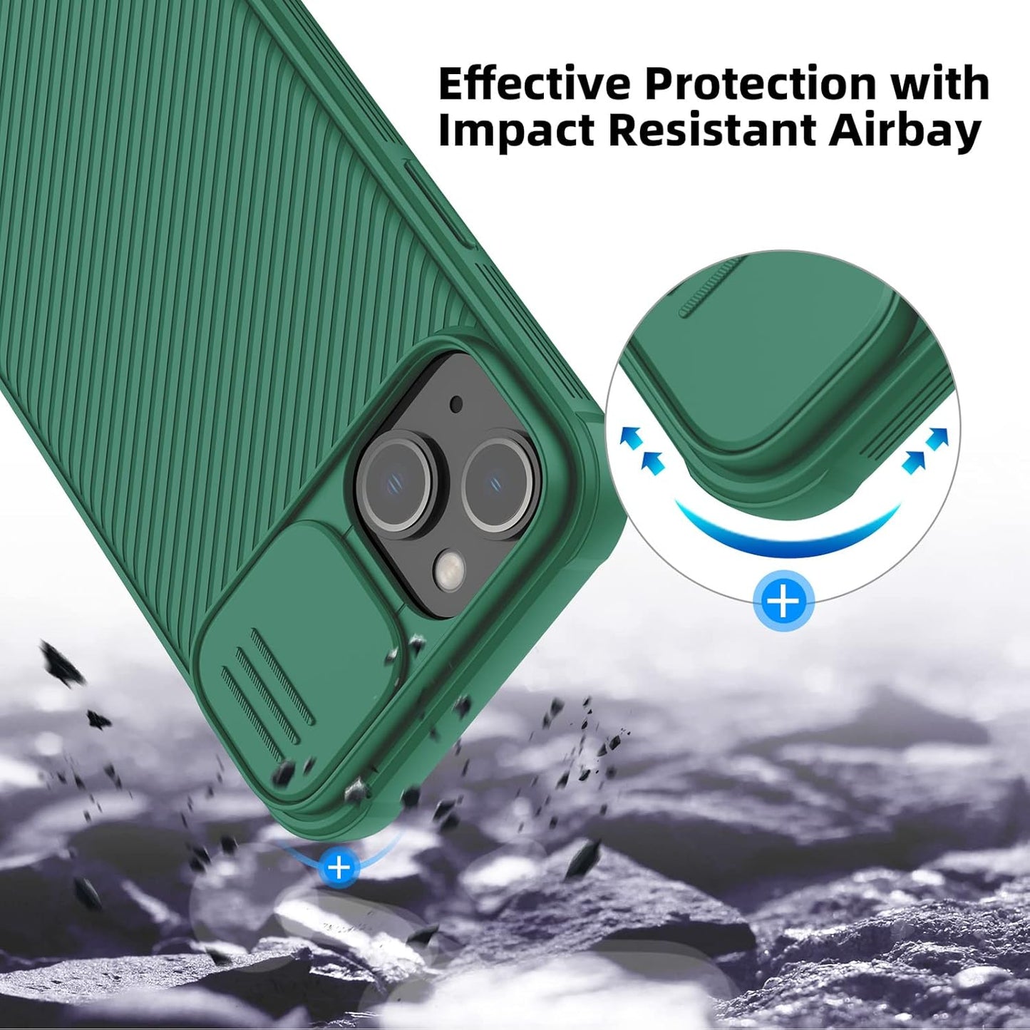 Nillkin® Classic Series Case for iPhone 14/13 - Green