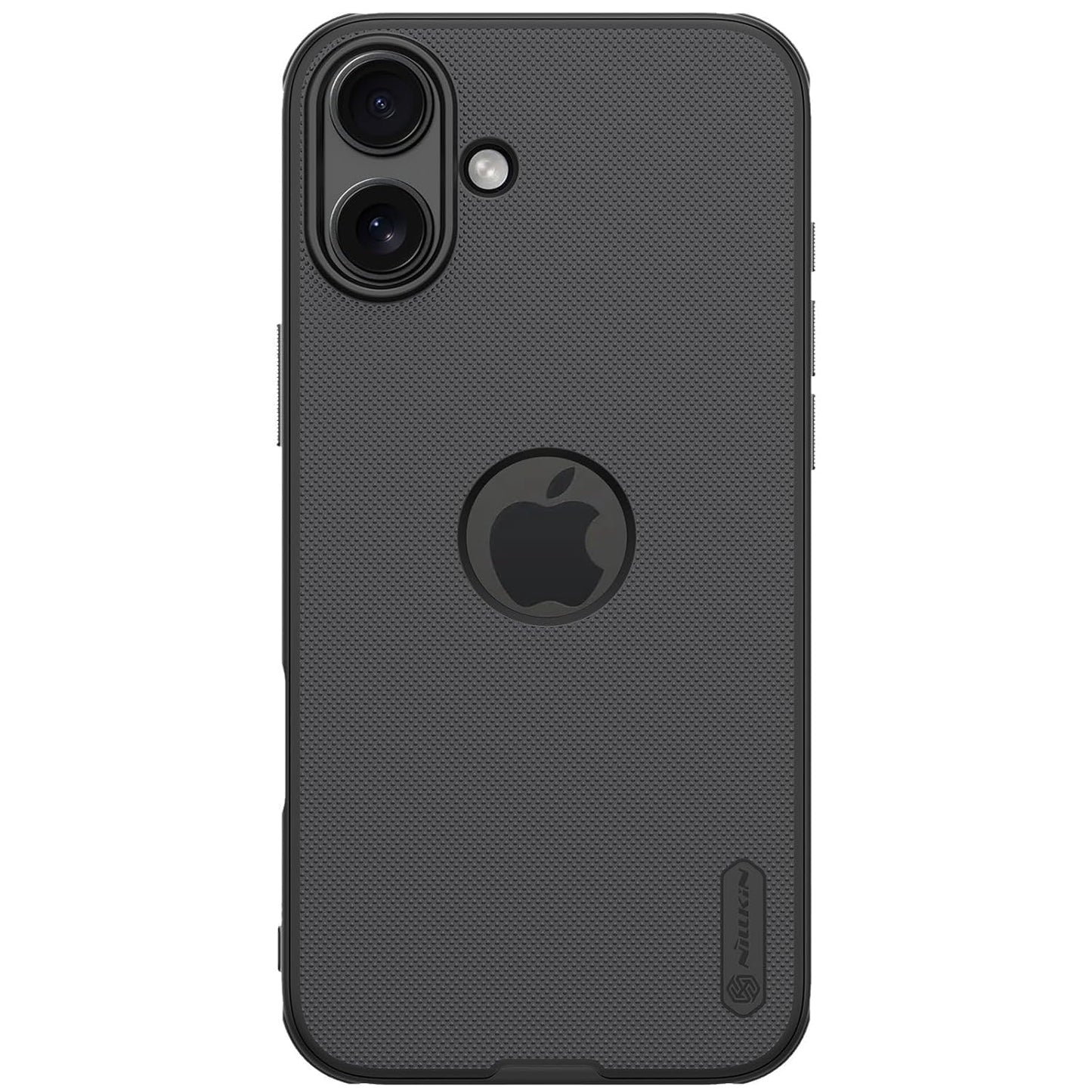 Nillkin® Slim Matte Series Case For iPhone 16 - (logo cut) Black